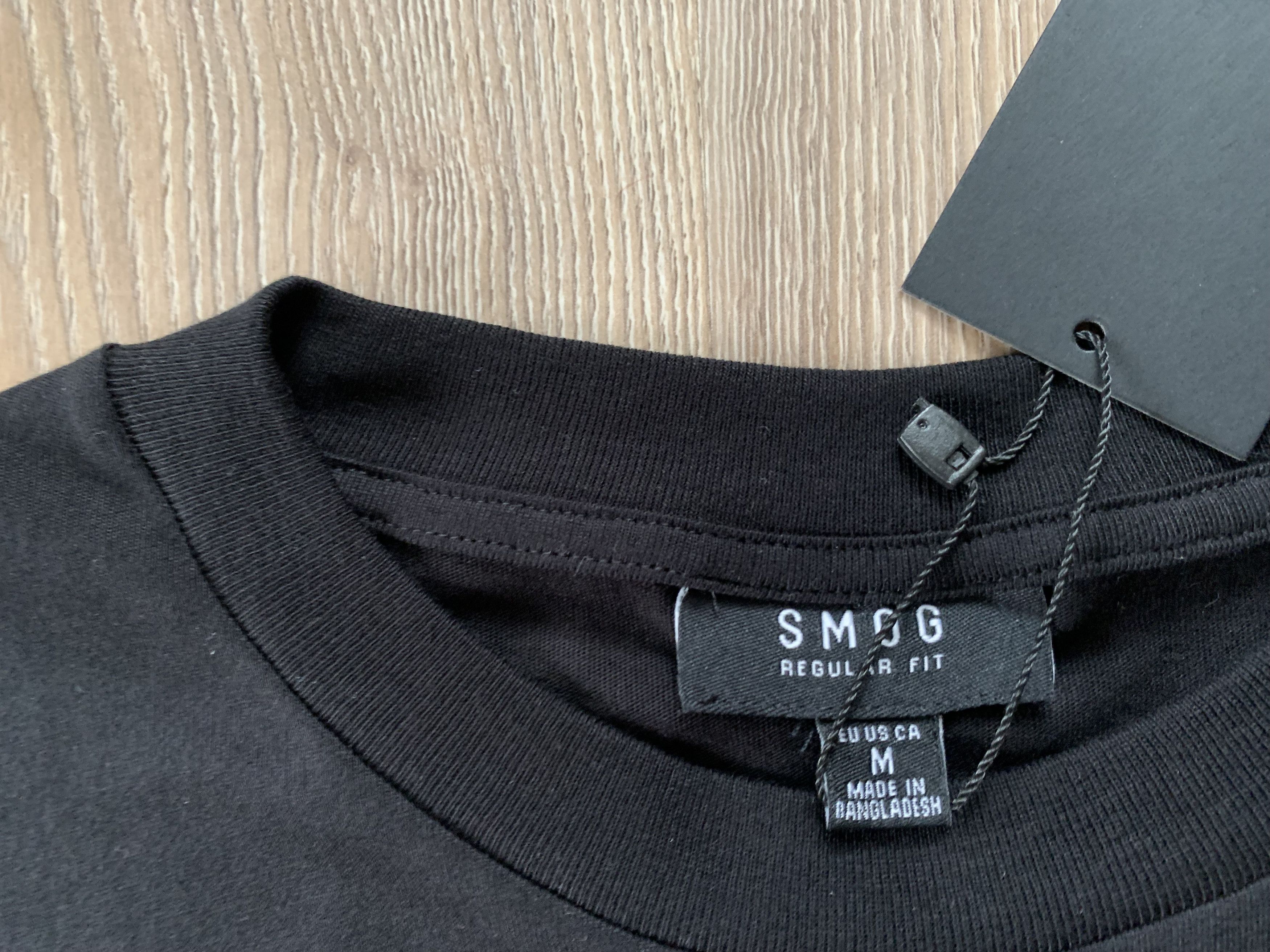 Other Mens Smog Black 3D T Shirt Size US M / EU 48-50 / 2 - 6 Thumbnail