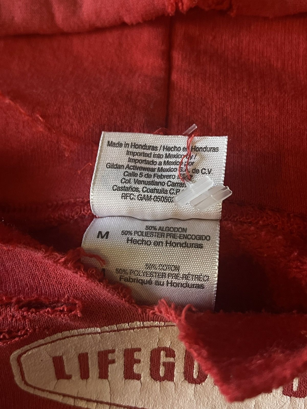 Vintage Vintage LifeGuard Thrashed Hoodie Size US M / EU 48-50 / 2 - 6 Thumbnail