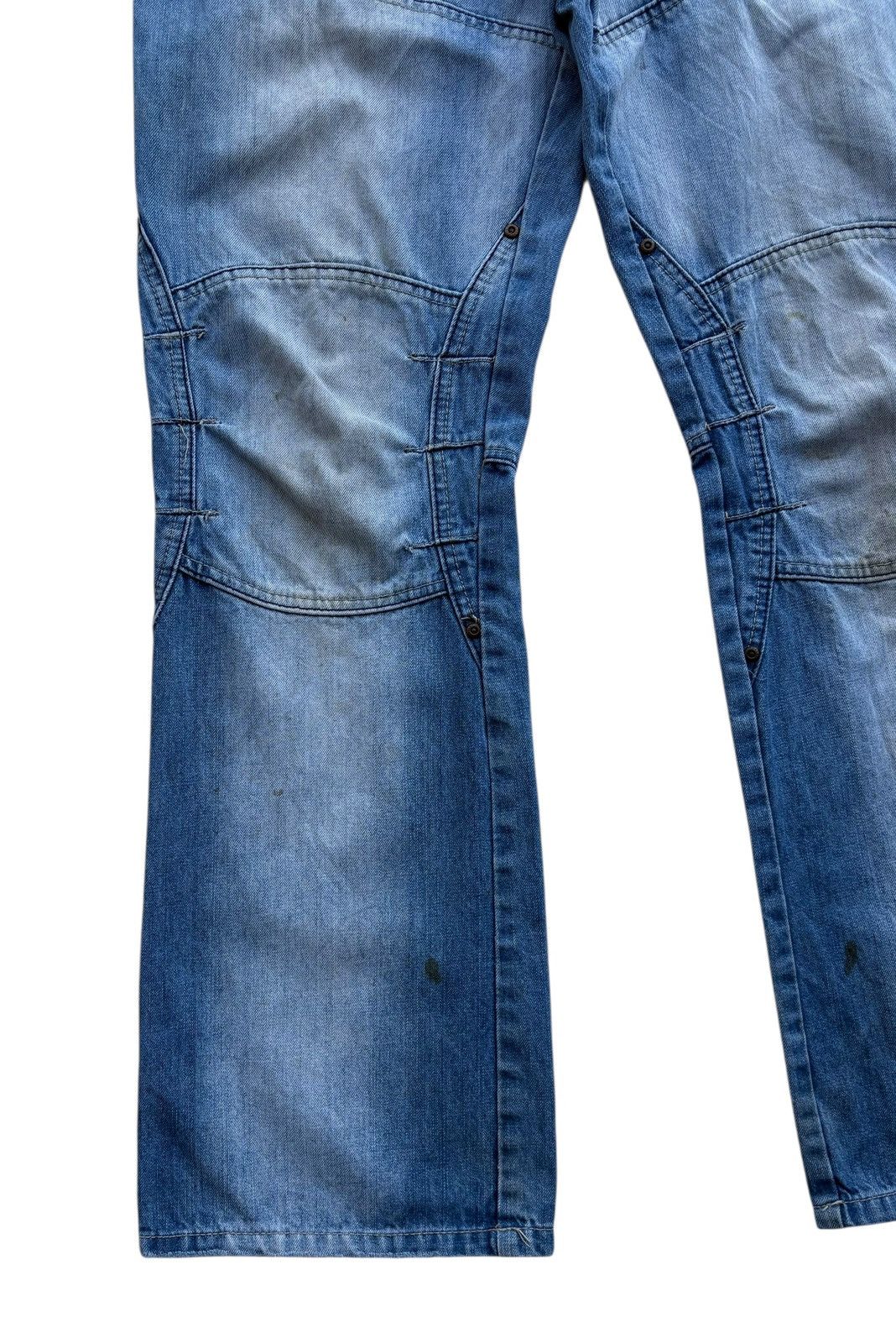 Japanese Brand Eight 2 Nine Loose Rugged Streetwear Denim Size US 33 - 10 Thumbnail