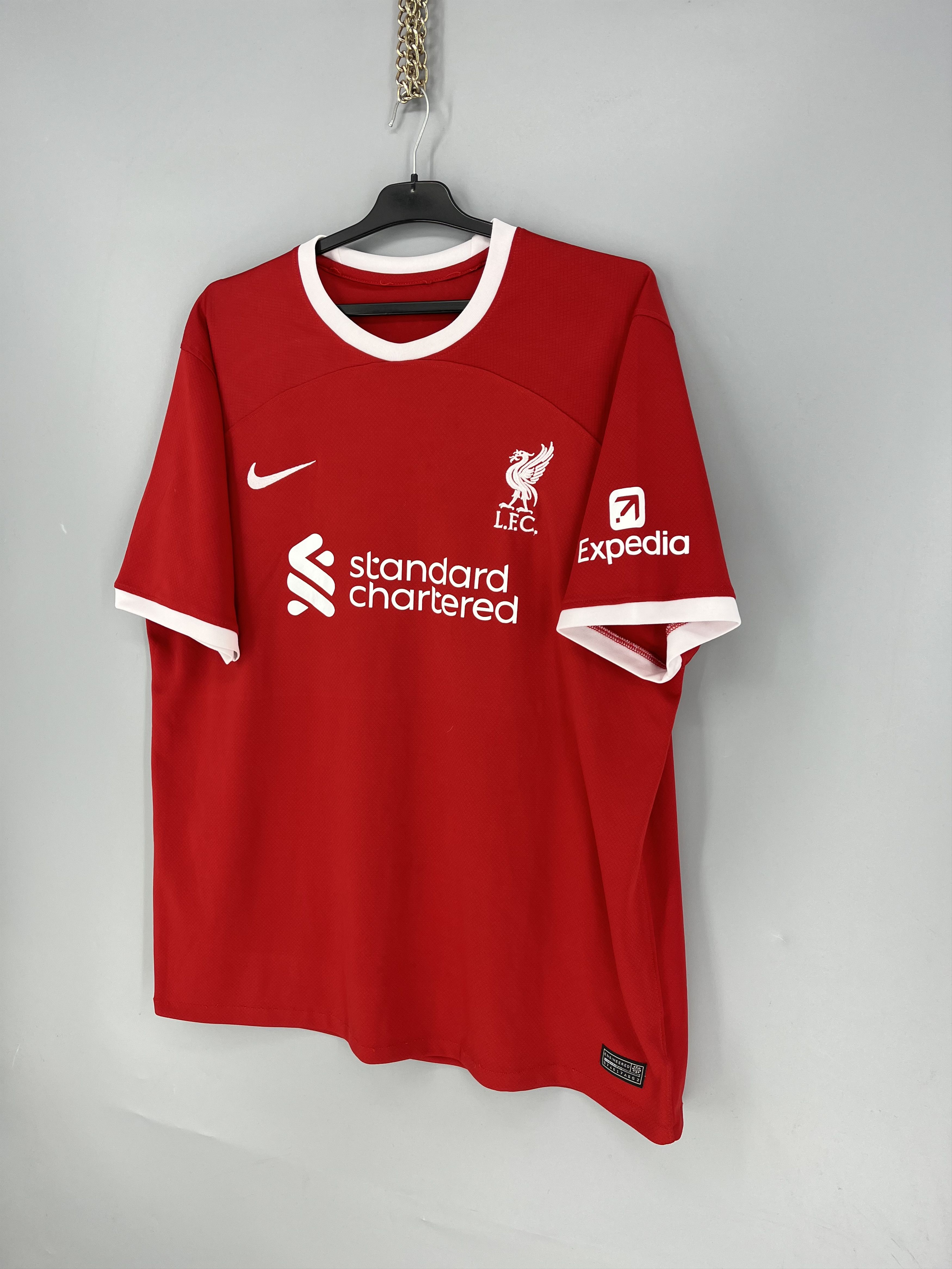 Nike MENS 4XL LIVERPOOL HOME FOOTBALL SHIRT SOCCER JERSEY Size US XXL / EU 58 / 5 - 3 Thumbnail