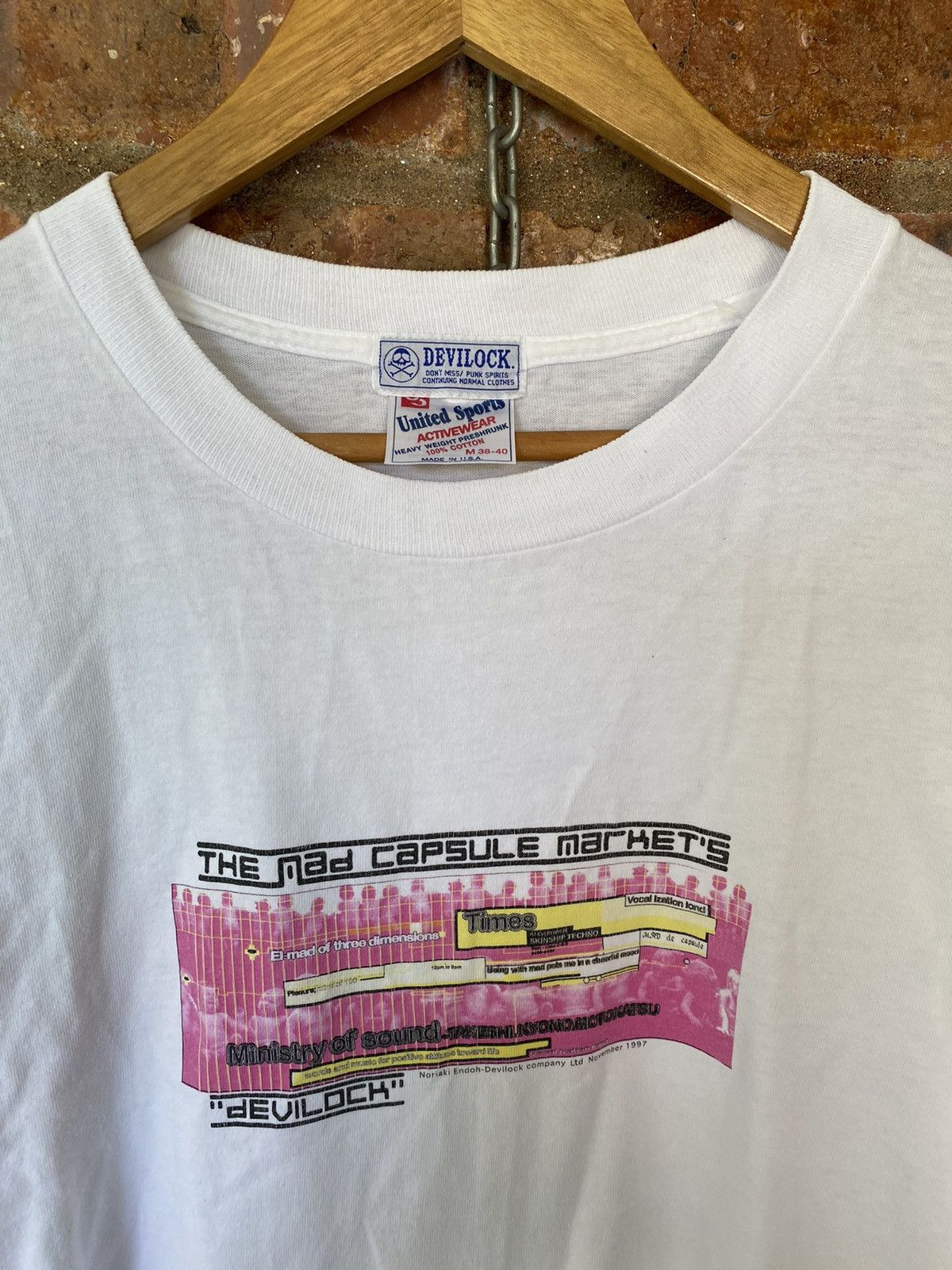 Band Tees × Devilock × Japanese Brand 1997 Devilock x Cyberpunk Band Size US M / EU 48-50 / 2 - 3 Thumbnail