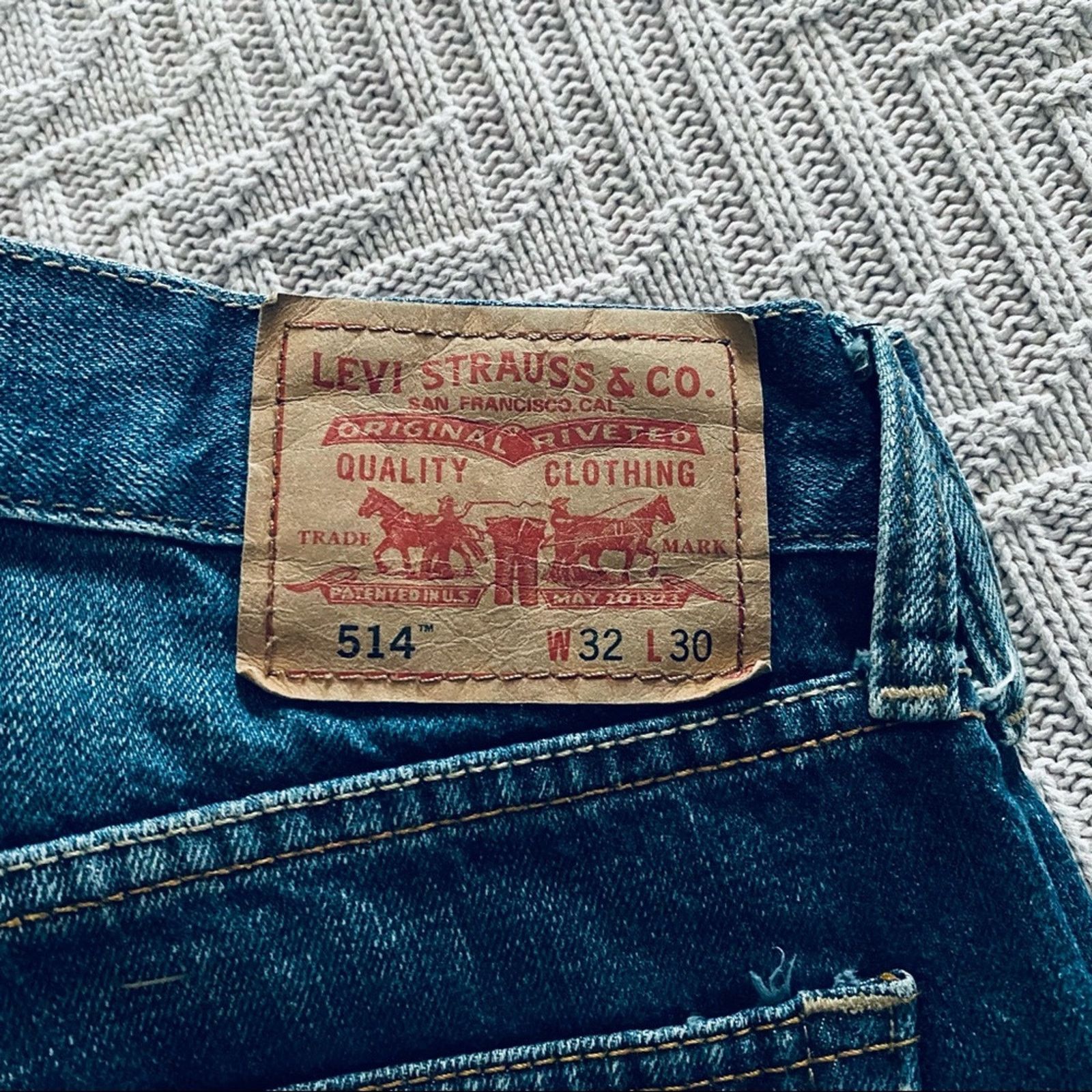 Levi's Levi's 514 slim straight leg jeans Size US 32 / EU 48 - 4 Thumbnail