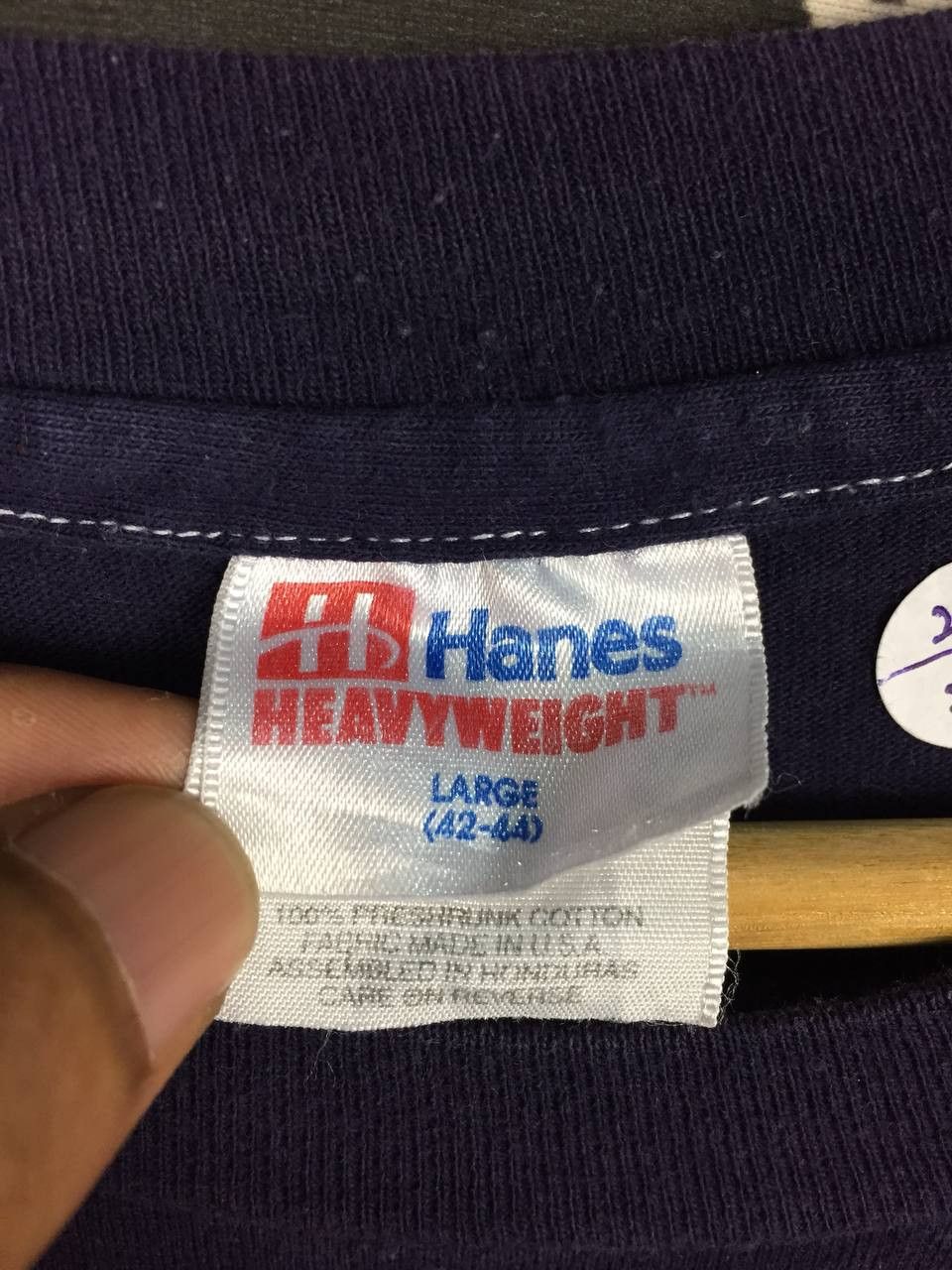 Hanes × Vintage Vtg 90s Hanes Heavyweight Classic Tie Dye Hippie Tee Size US L / EU 52-54 / 3 - 10 Thumbnail