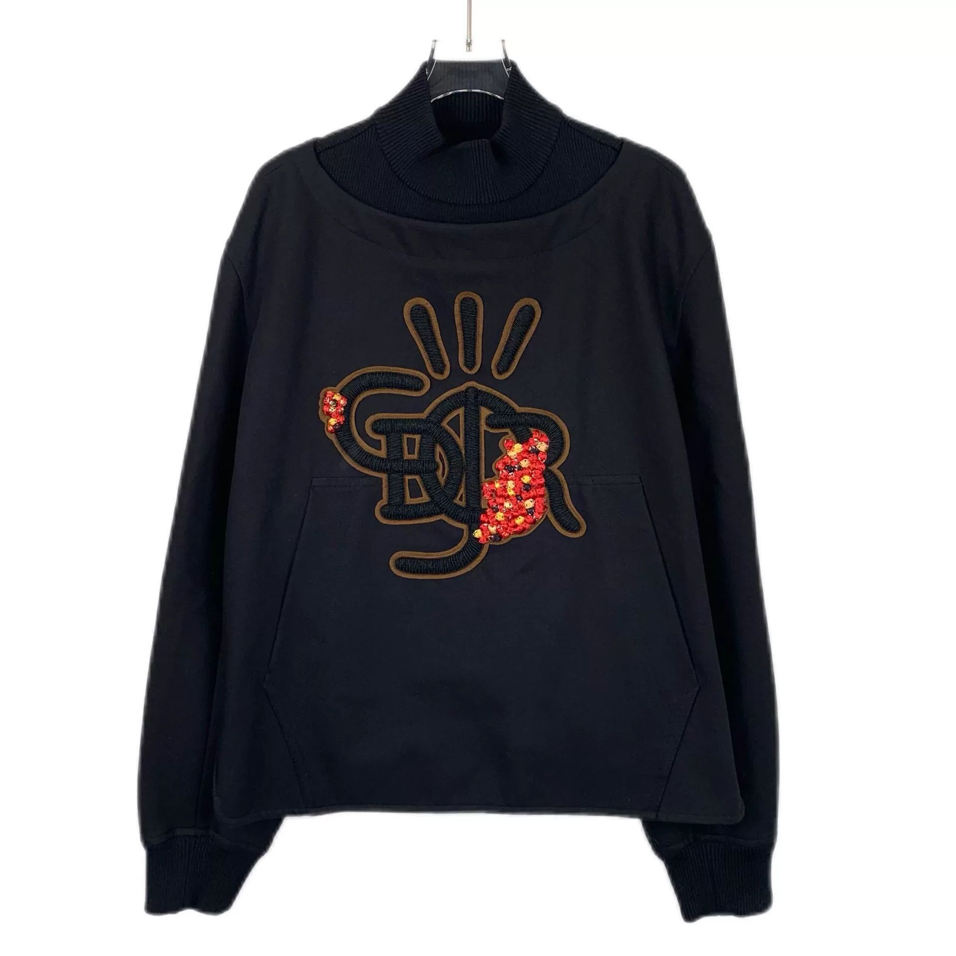 dior x travis scott black sweatshirt