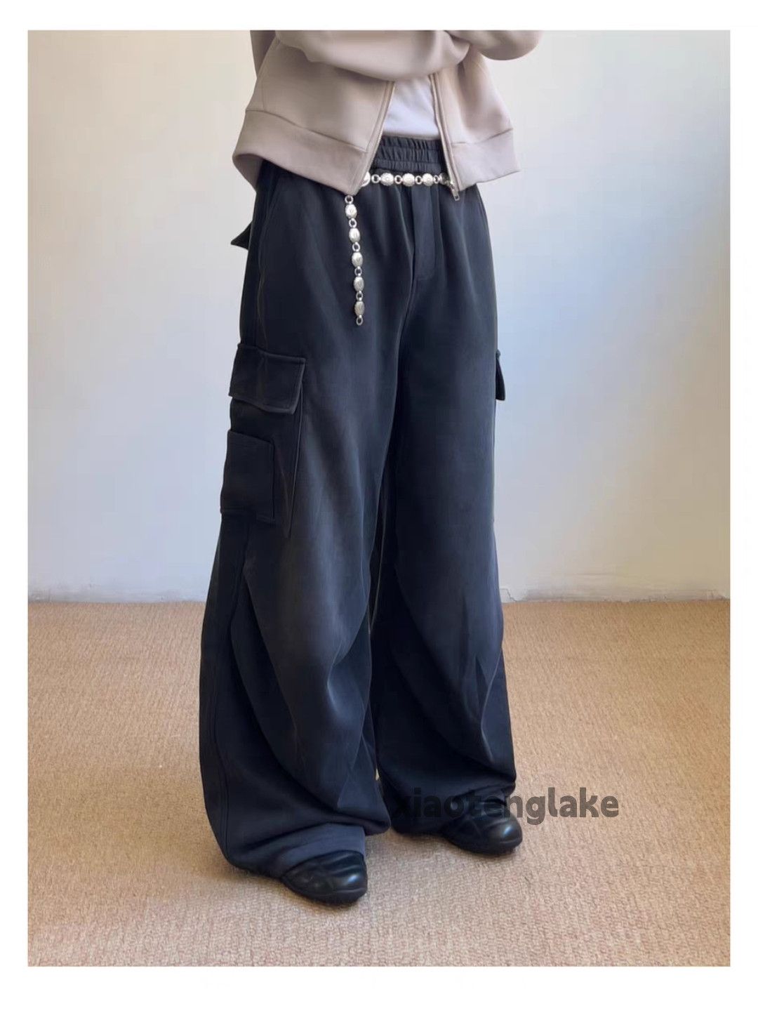 Vintage xz vintage distressed faded loose baggy sweatpants Size US 28 / EU 44 - 6 Thumbnail