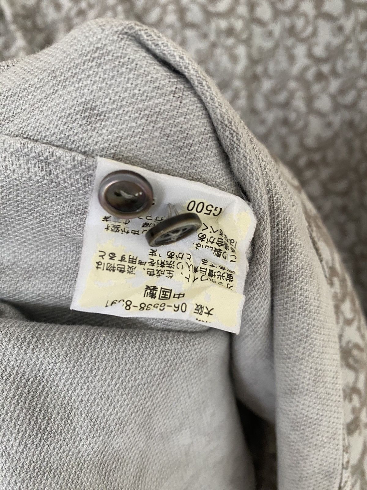 Yohji Yamamoto AAR Yohji Yamamoto Floral Paisley Flannel Size US L / EU 52-54 / 3 - 7 Thumbnail
