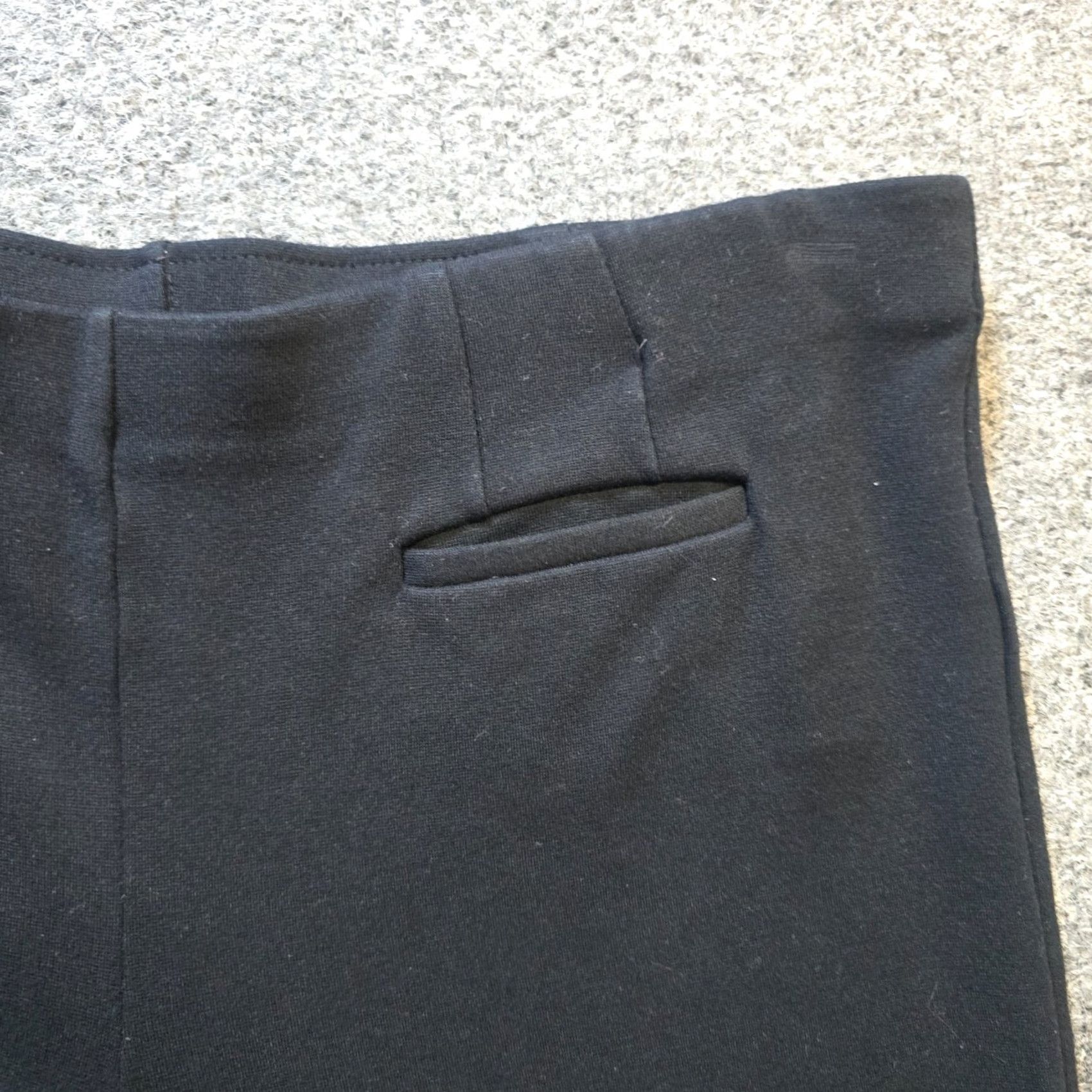 J. Jill J. Jill Pants Womens Small Black Wide Leg Ponte Stretch Capsule Minimal Casual Shirt Size 28" / US 6 / IT 42 - 3 Thumbnail
