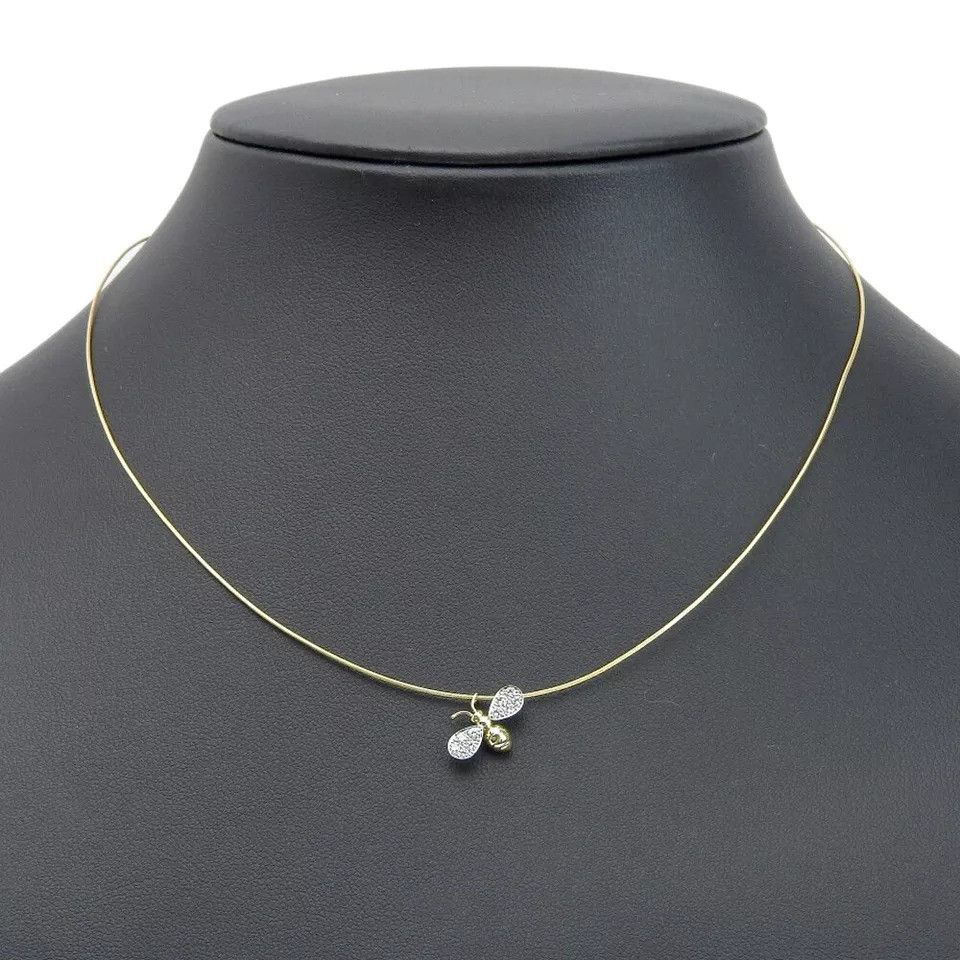 Gemelli Gimel Necklace Bee motif K18 yellow gold Size ONE SIZE - 5 Thumbnail