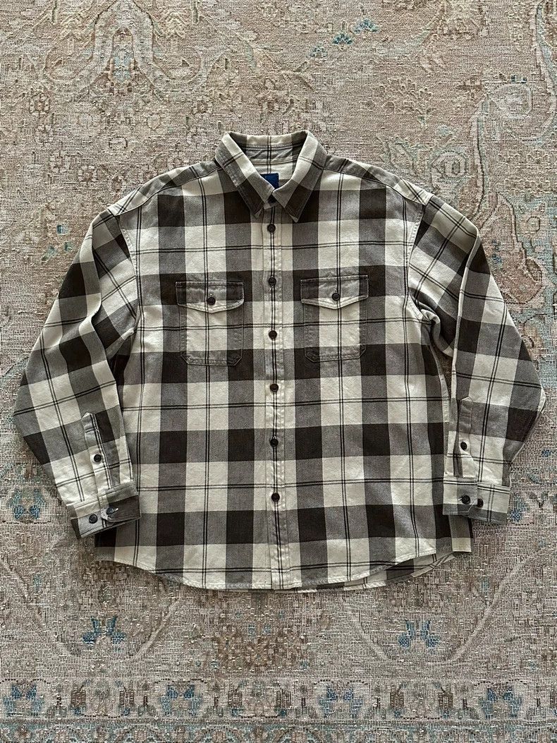 Visvim Visvim VISVIM ICT Lumber Shirt in Dark Mud-2506 Size US M / EU 48-50 / 2 - 1 Thumbnail