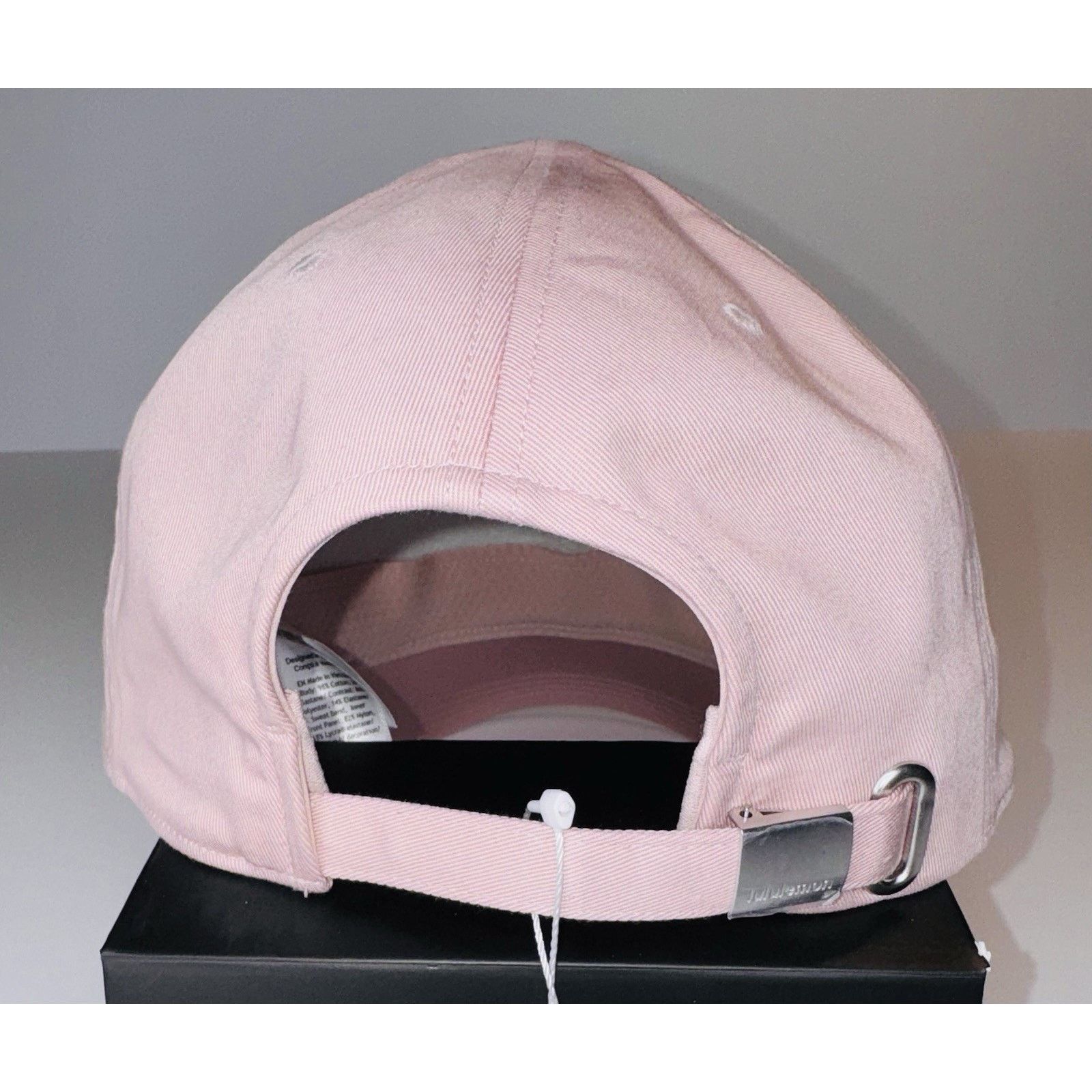 Lululemon Lululemon Structured Ball Cap Script Pastel Pink Hat L/XL Size ONE SIZE - 4 Thumbnail