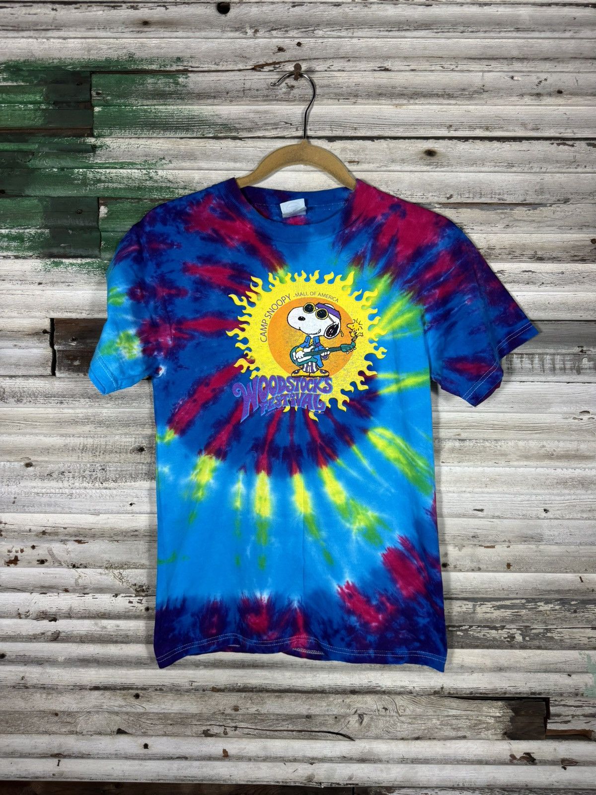Vintage Vintage Camp Snoopy Woodstock Festival Shirt Size US S / EU 44-46 / 1 - 1 Thumbnail
