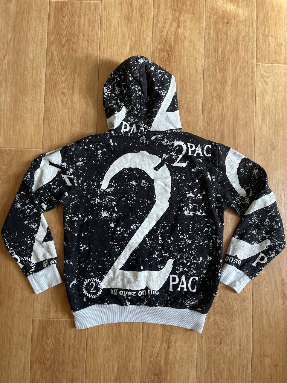 Rap Tees Vintage 2pac hoodie Tupac rap hoodie Size US S / EU 44-46 / 1 - 15 Thumbnail