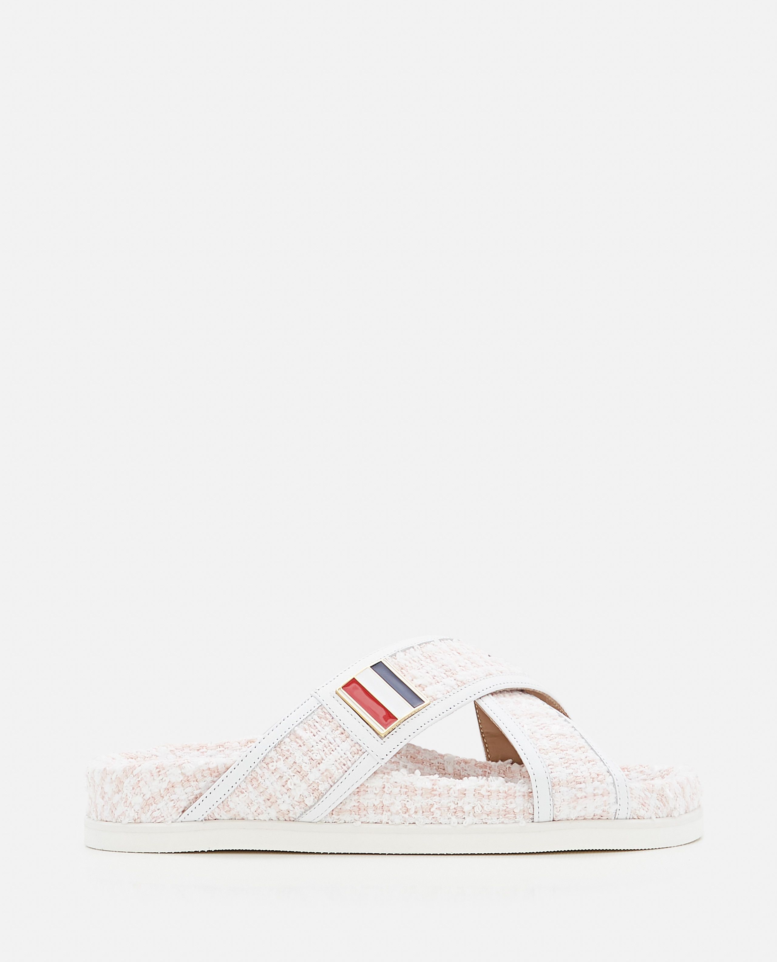 Thom Browne CRISS CROSS TWEED SANDALS Size US 5 / IT 35 - 1 Thumbnail