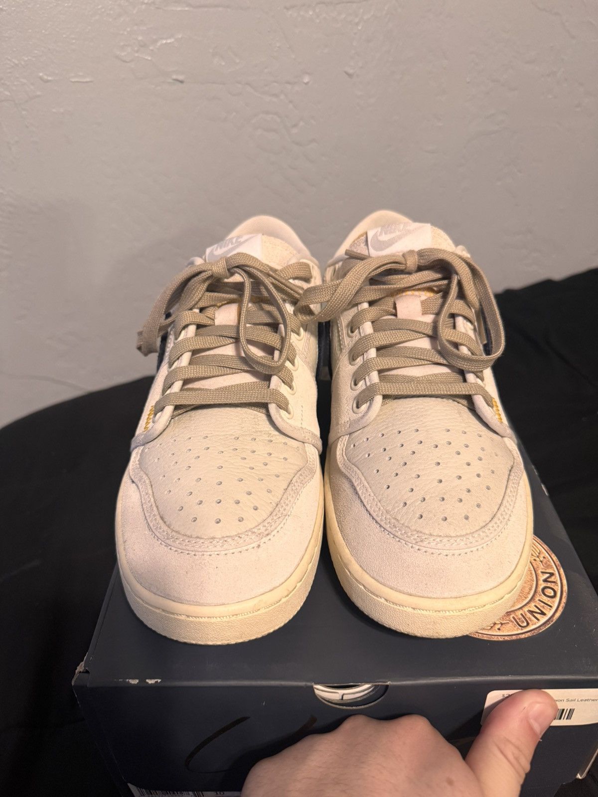Jordan Brand × Union LA Union x Jordan 1KO Low Size US 10 / EU 43 - 2 Thumbnail