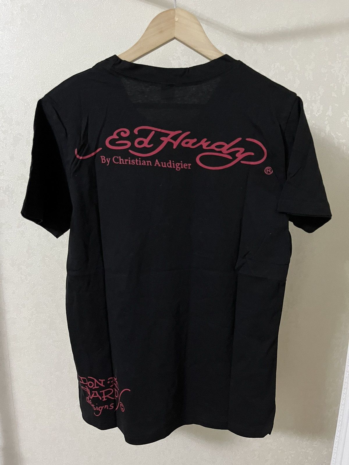 Ed Hardy Don Ed Hardy Vintage Big Logo T Shirt Size US L / EU 52-54 / 3 - 2 Thumbnail