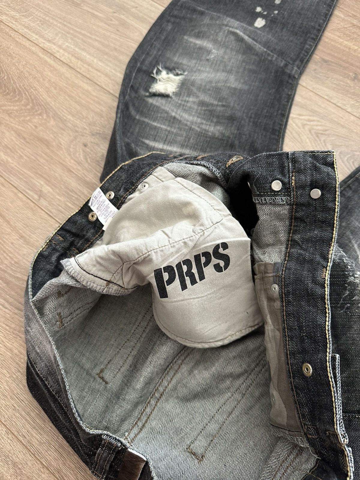 Prps 🔥VINTAGE PRPS JAPANESE STRAIGHT JEANS🔥 Size US 31 - 22 Thumbnail