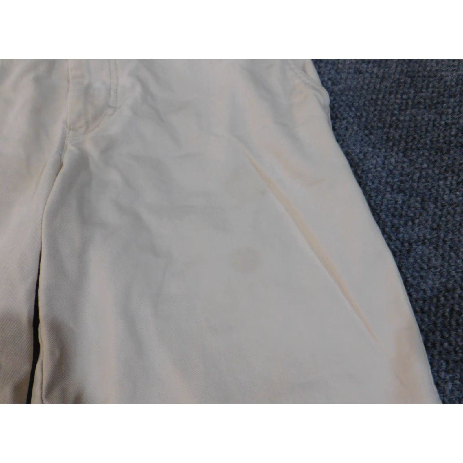 Izod IZOD Short(s) Chino 32 Beige Mens Retro Casual Golf Knit Breathable Logo Front Flat Front Size US 32 / EU 48 - 4 Thumbnail