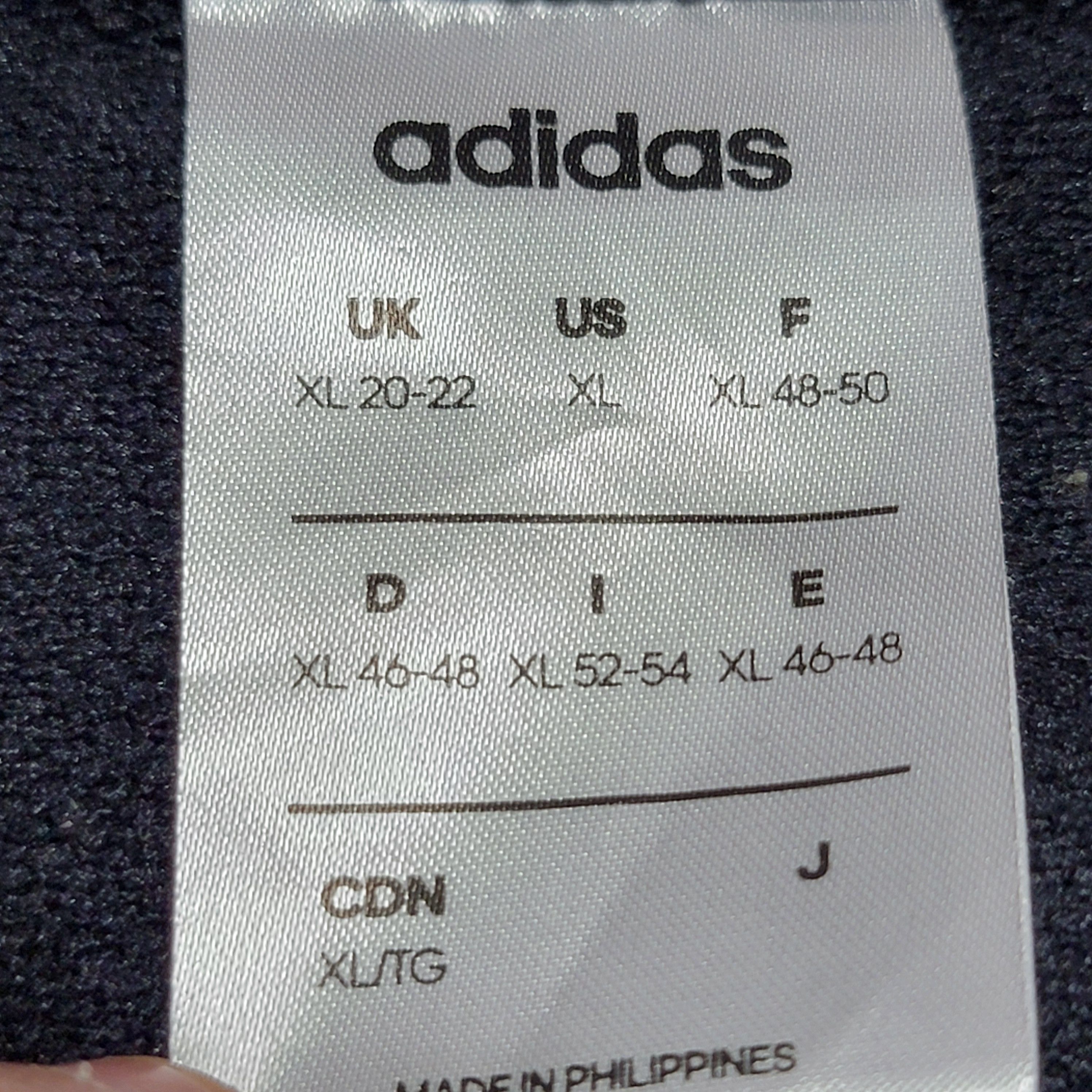 Adidas Adidas LS Unisex Thin Sweatshirt Classic Stripes - XL Size US XL / EU 56 / 4 - 4 Thumbnail