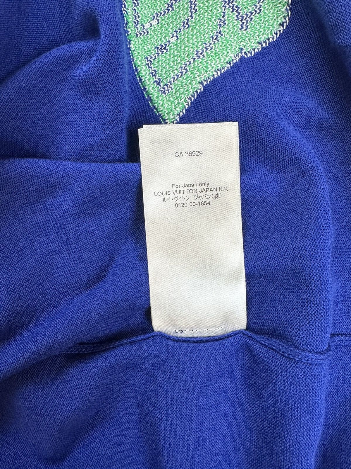 Louis Vuitton Louis Vuitton Intarsia Crewneck Size US XXL / EU 58 / 5 - 12 Thumbnail