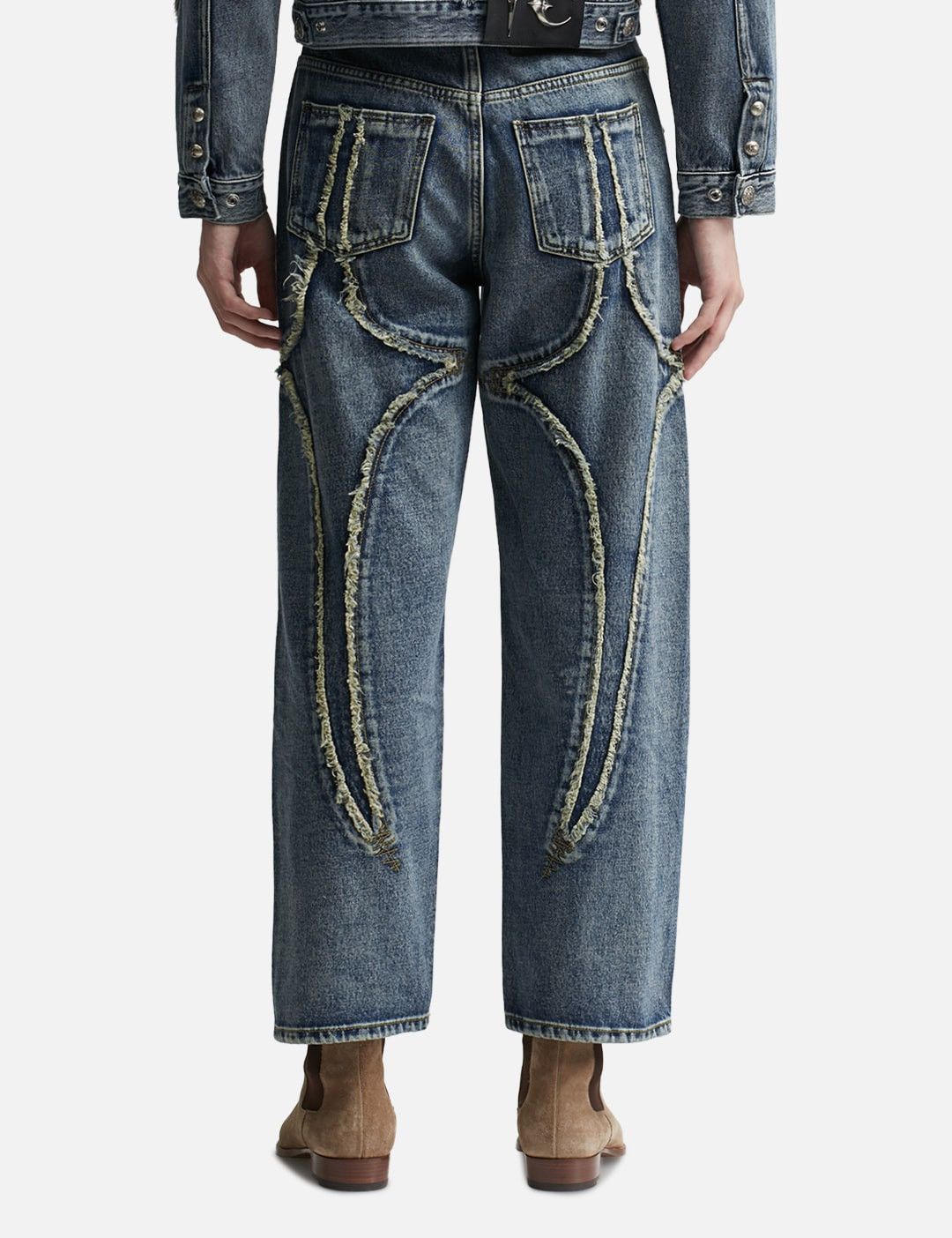 Thug Club Thug Club Denim Tribal Pants Size 4 Size US 34 / EU 50 - 4 Thumbnail