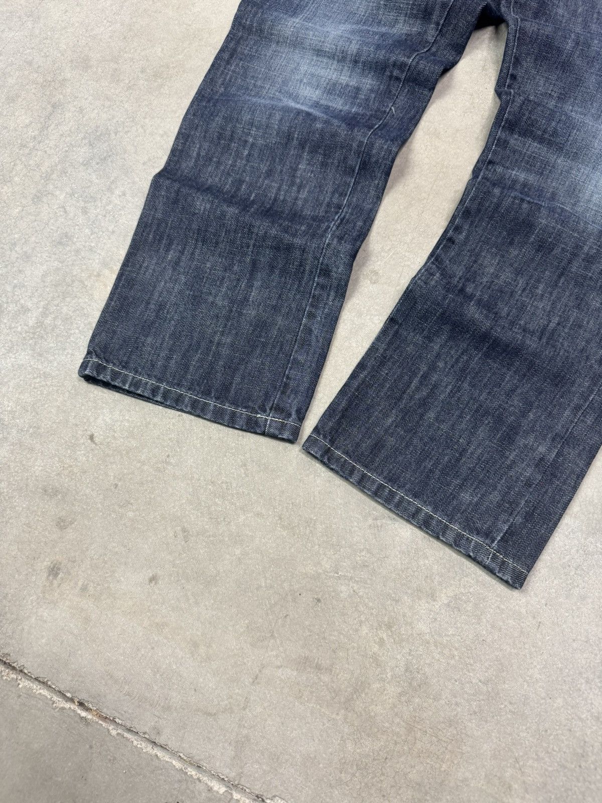 Marc Ecko Vintage Y2K Marc Echo Denim Jeans 32x30 Baggy Wide Leg Size US 32 / EU 48 - 8 Thumbnail