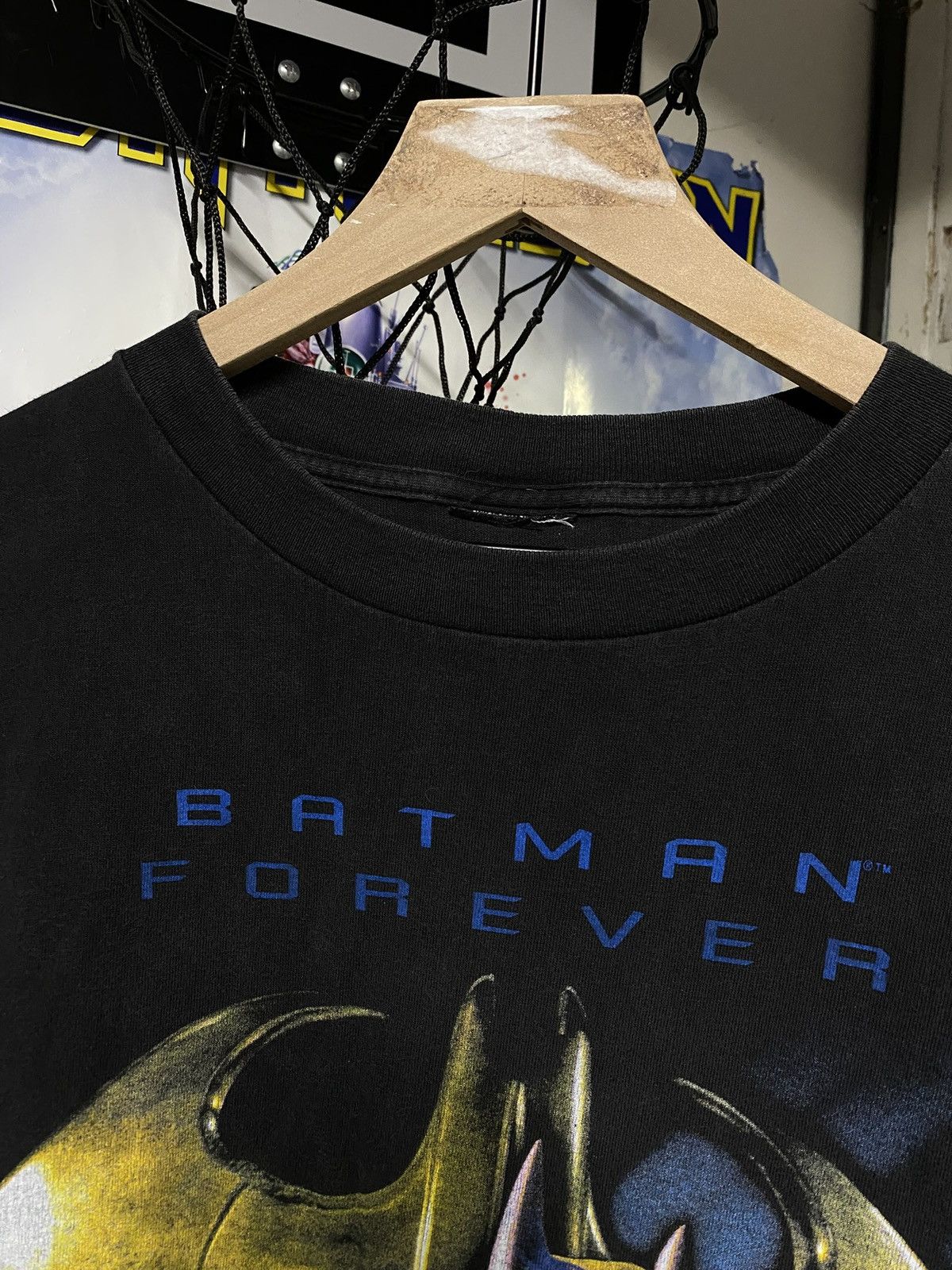 Vintage Vintage 90’s Batman Forever Movie T-Shirt Adult Size Large Size US L / EU 52-54 / 3 - 2 Thumbnail