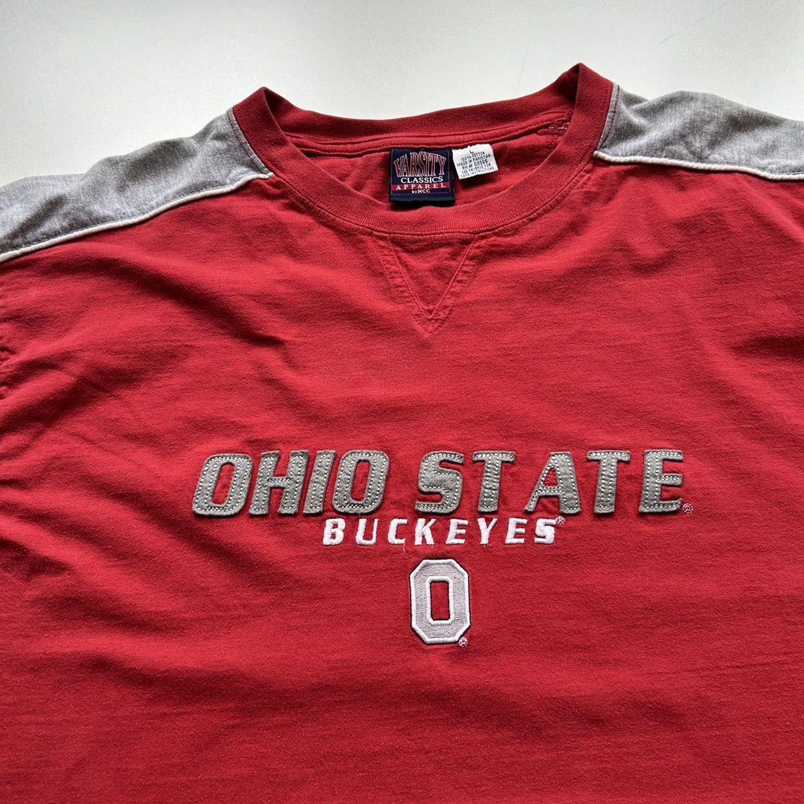 NCAA × Vintage Vintage Y2K Ohio State Buckeyes NCAA T Shirt Large Rare Red Size US XL / EU 56 / 4 - 2 Thumbnail