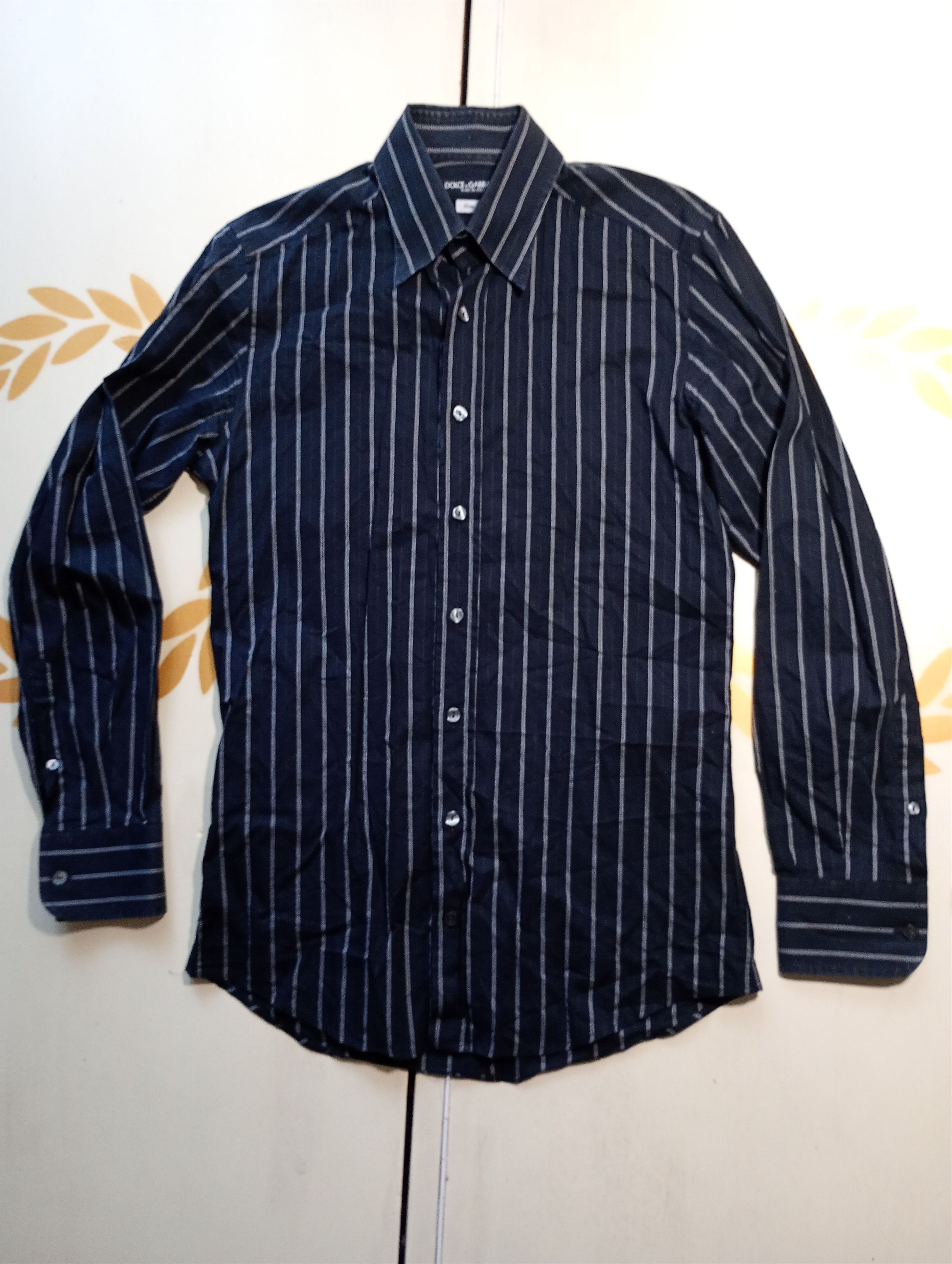 Dolce & Gabbana Dolce & Gabbana Striped Shirt Vintage Size US M / EU 48-50 / 2 - 1 Thumbnail
