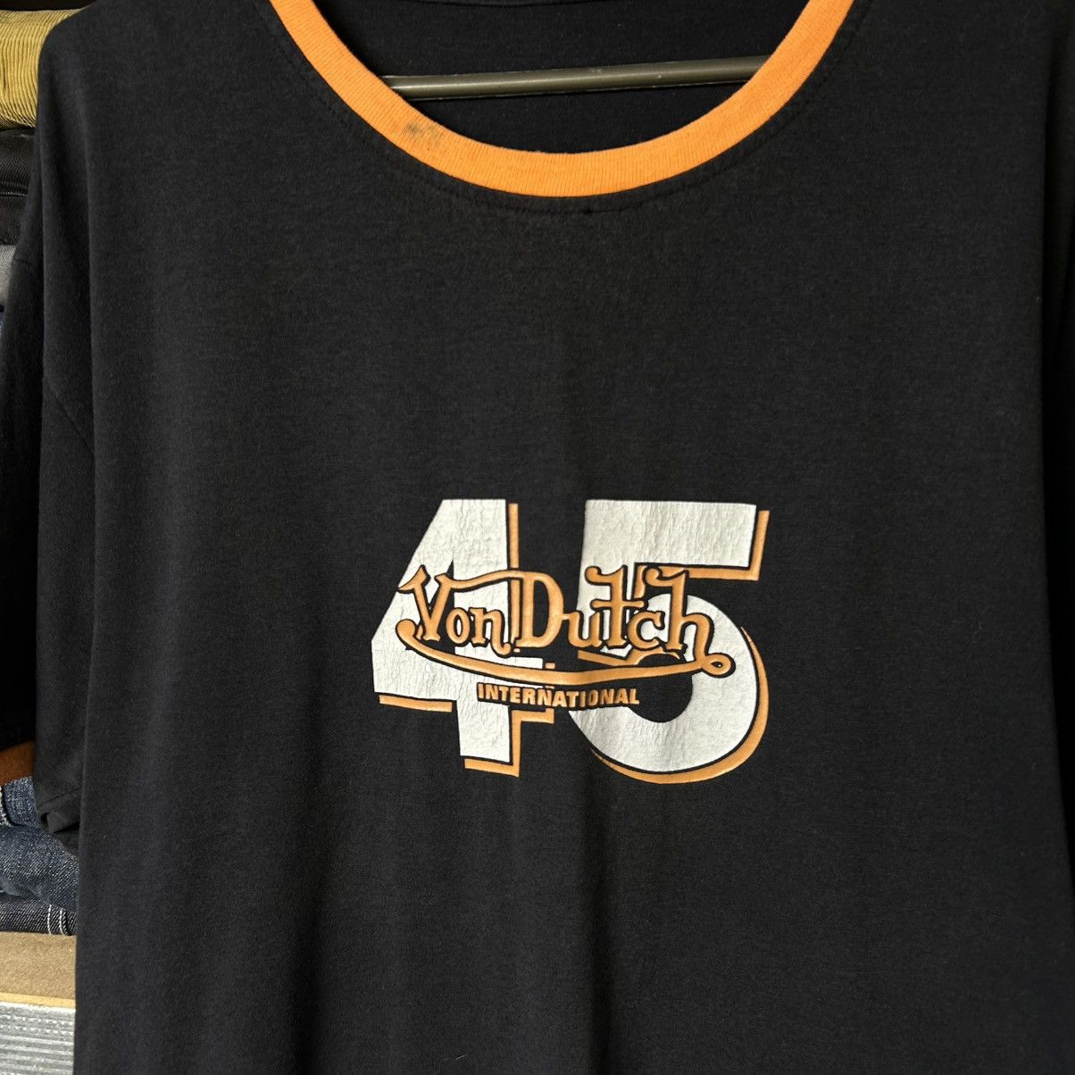 Von Dutch Vintage Von Dutch Big Logo Black japan streetwear tee Size US L / EU 52-54 / 3 - 2 Thumbnail