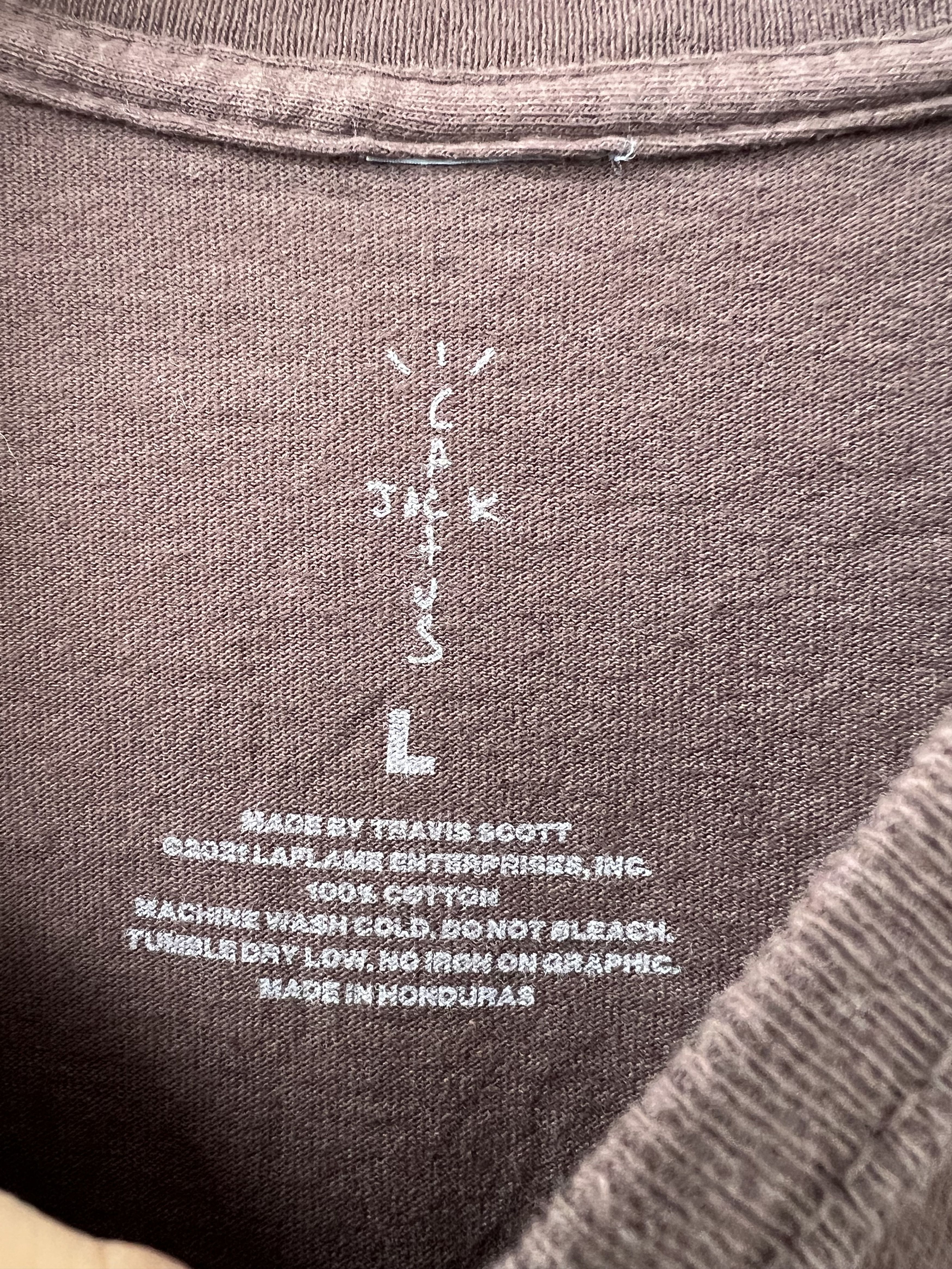 Travis Scott Cactus Jack by Travis Scott T-shirt L Size US L / EU 52-54 / 3 - 4 Thumbnail