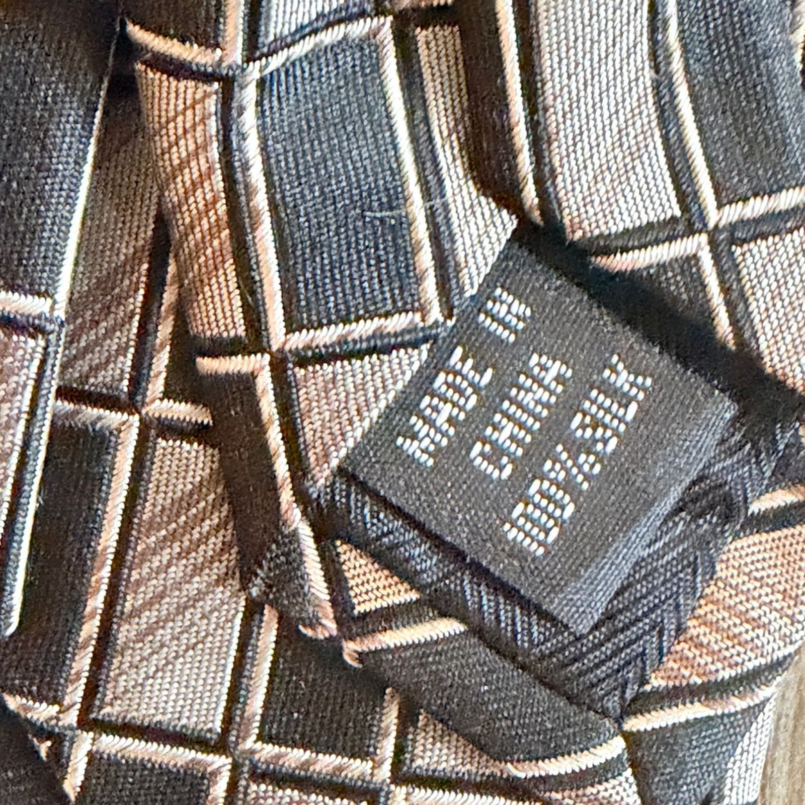 Joseph & Feiss Joseph & Feiss Vintage 100% silk neck tie geometric Size ONE SIZE - 6 Thumbnail