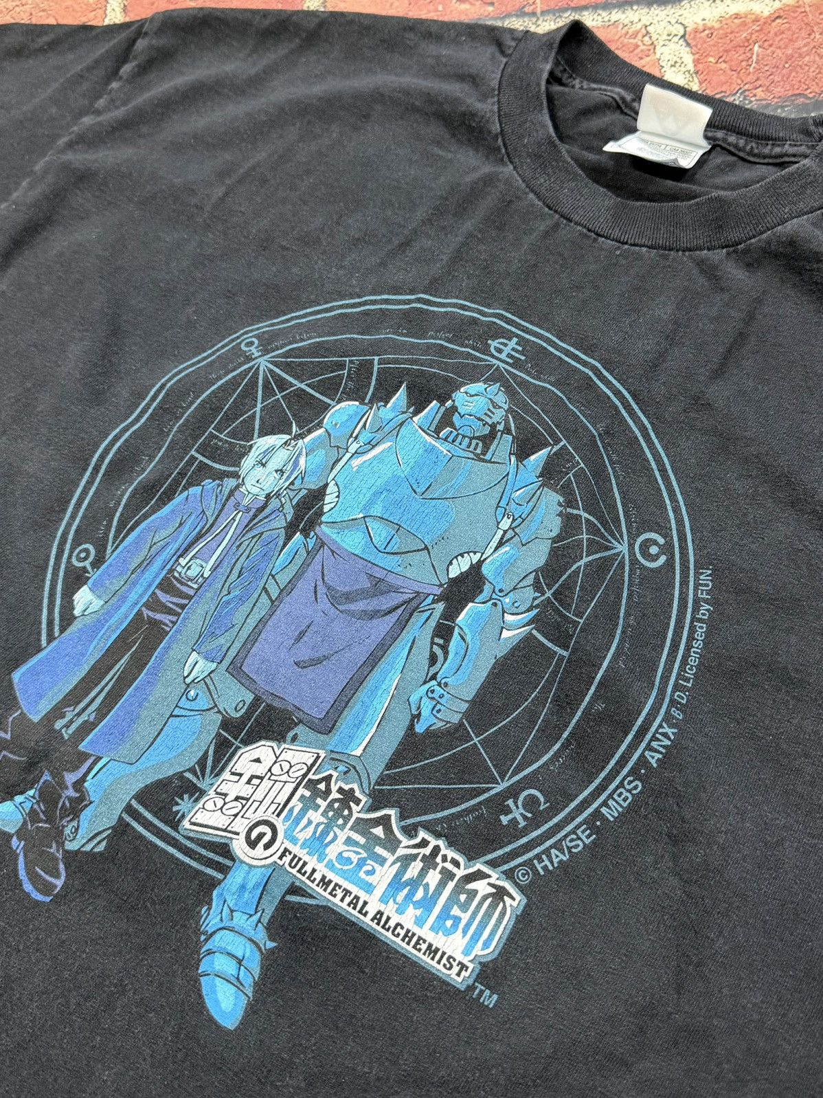 AAA Vintage Fullmetal Alchemist Anime Tee Alphonse Edward Elric Size US XL / EU 56 / 4 - 6 Thumbnail