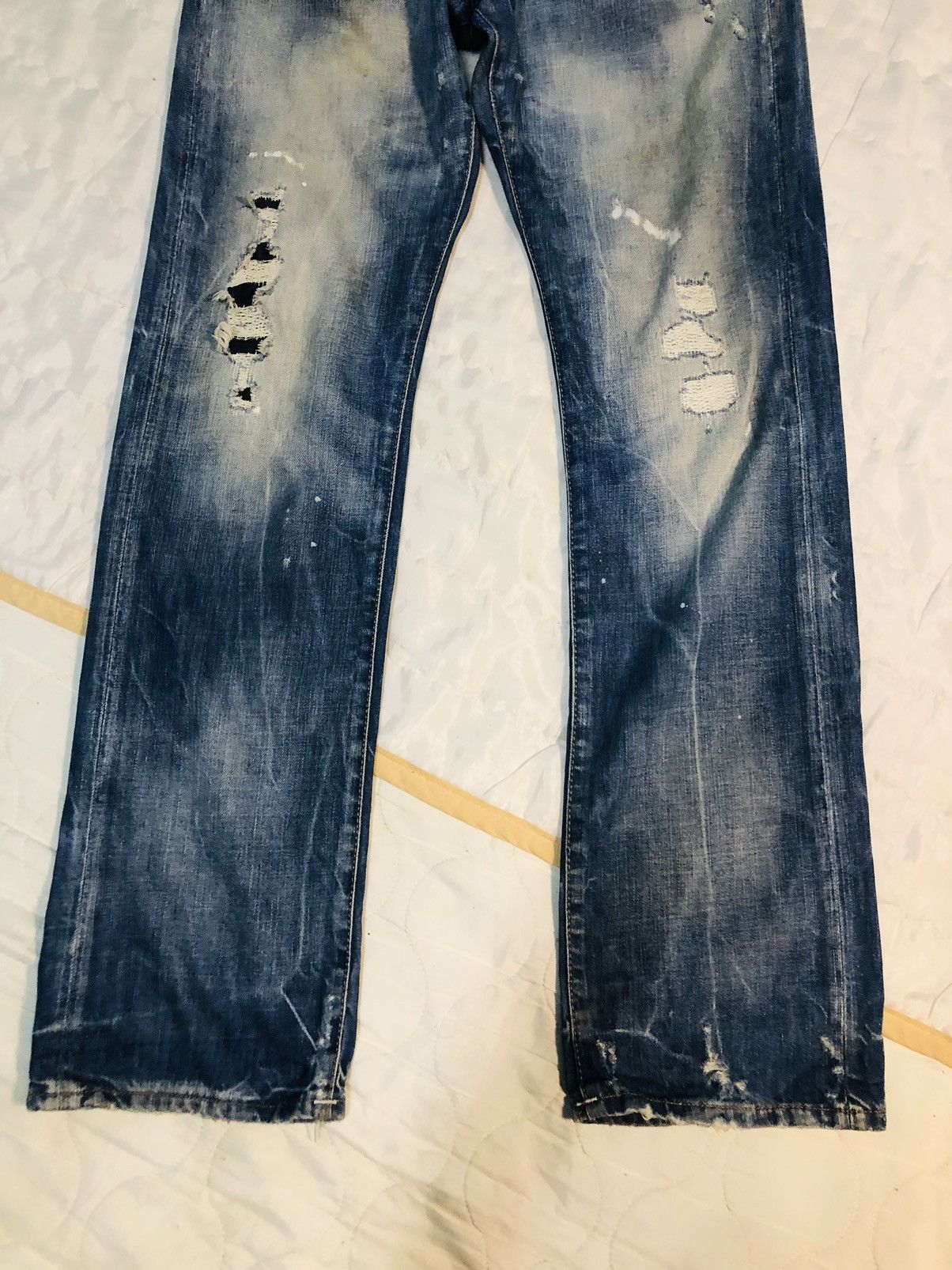 Reign + Storm × Vintage Reign Studio Distressed Denim (3) Size US 30 / EU 46 - 4 Thumbnail