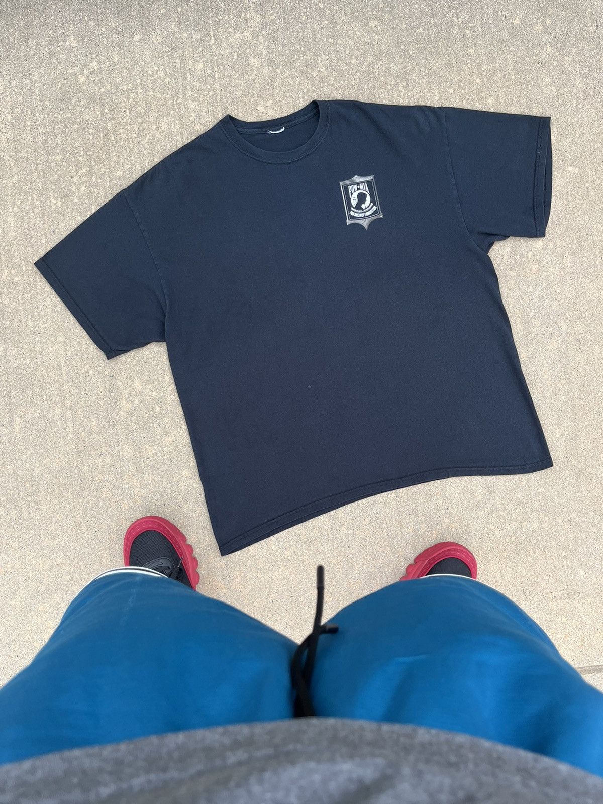 Vintage VINTAGE Y2K POW MIA “YOU ARE NOT FORGOTTEN” T-SHIRT Size US XXL / EU 58 / 5 - 7 Thumbnail