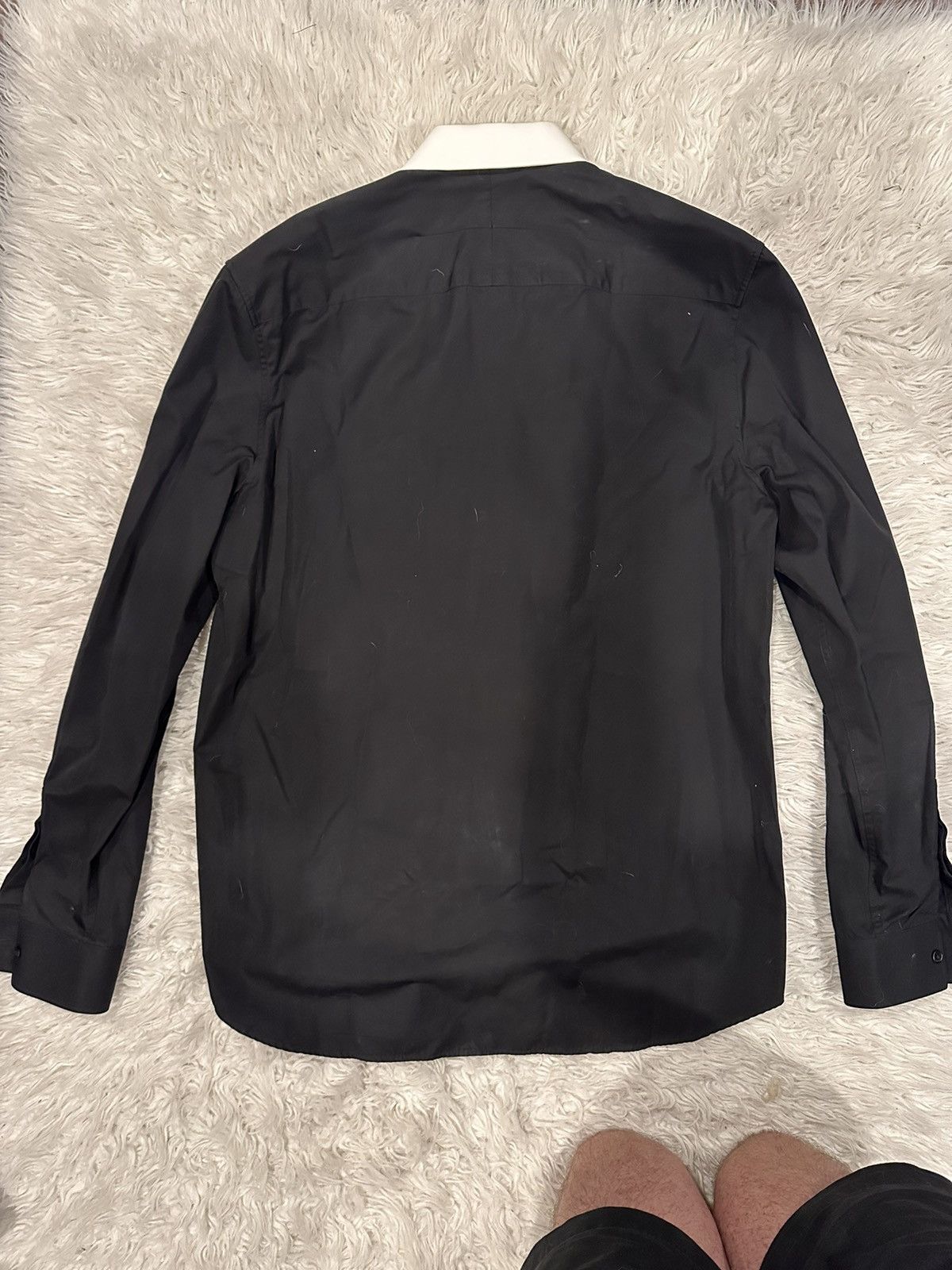 Givenchy Givenchy Mens Pearl Button Up Size US L / EU 52-54 / 3 - 9 Thumbnail