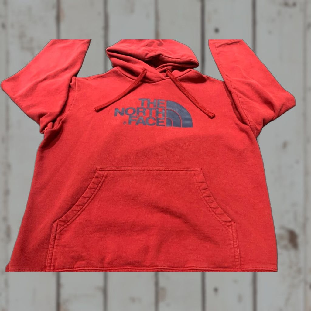The North Face The North Face Men's Medium Pullover Hoodie Sweater Burgundy Red Size US M / EU 48-50 / 2 - 1 Thumbnail