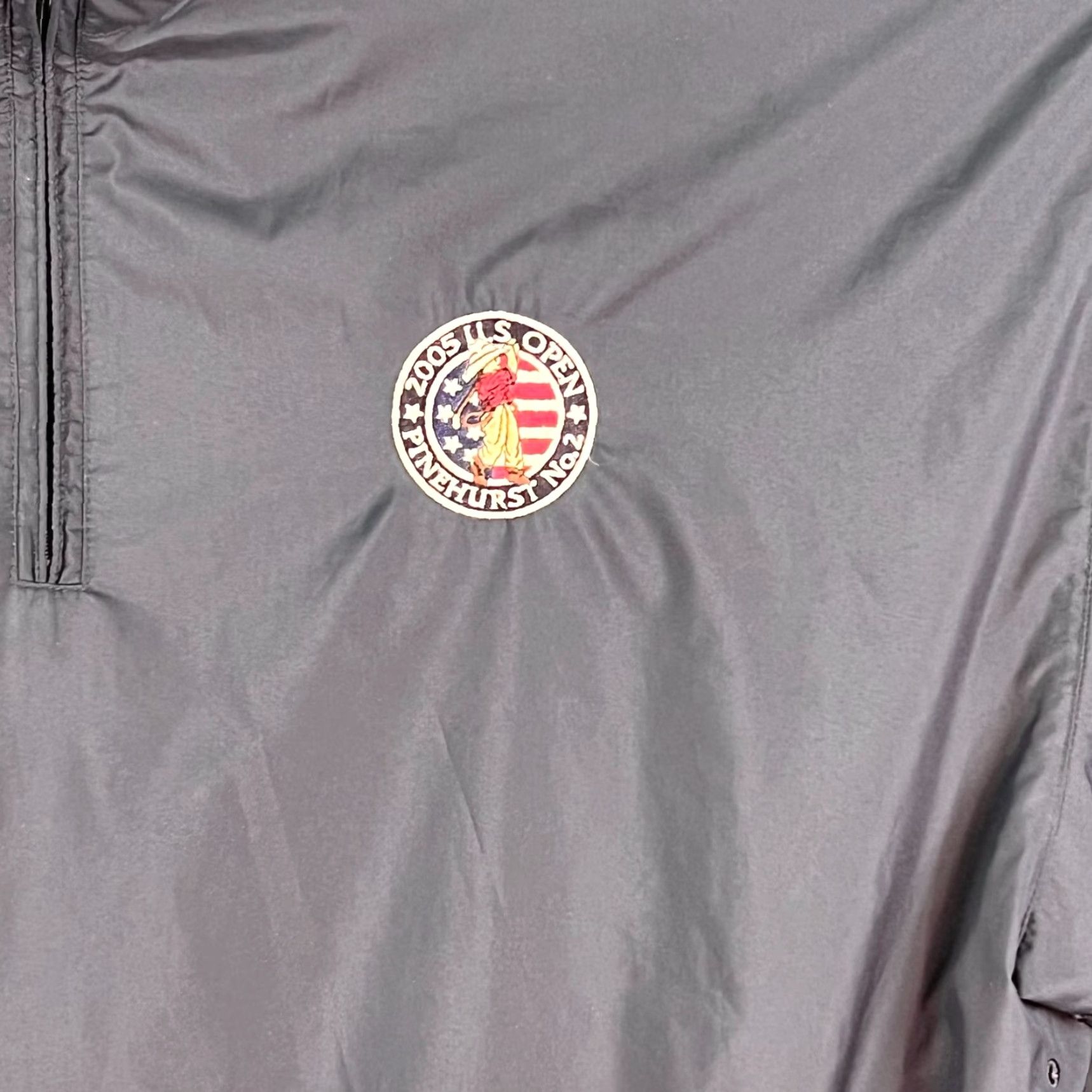 Tommy Hilfiger VINTAGE Tommy Hilfiger Jacket Windbreaker Adult XXL Blue 2005 US Open Embroidered Golf VTG Mens Size US XXL / EU 58 / 5 - 2 Thumbnail