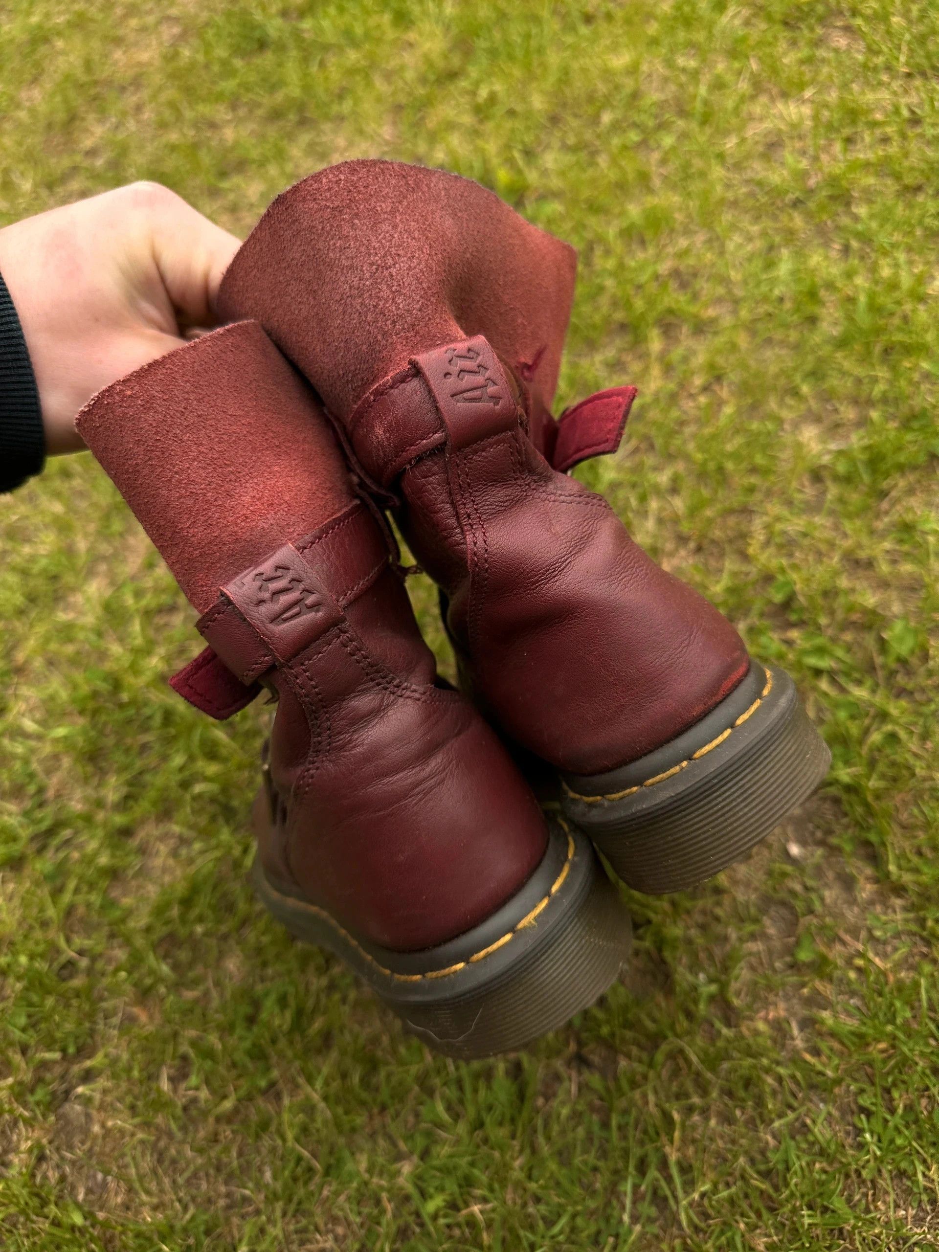 Dr. Martens vintage dr. martens kristy cowboy western leatherboots Size US 6 / IT 36 - 5 Thumbnail
