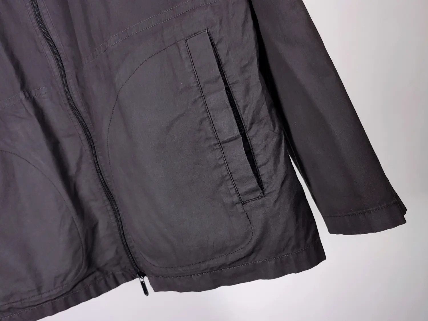 Emporio Armani 90's Emporio Armani Vintage Chore PU Worker jacket Size US XL / EU 56 / 4 - 9 Thumbnail