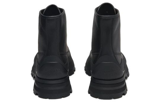 Alexander McQueen o1y1024 Ankle Boots in Black Size US 8.5 / EU 41-42 - 3 Thumbnail