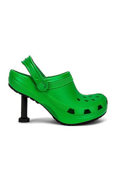 Balenciaga × Crocs Crocs™ Madame 80mm Mules in Green Size US 8 / IT 38 - 3 Thumbnail