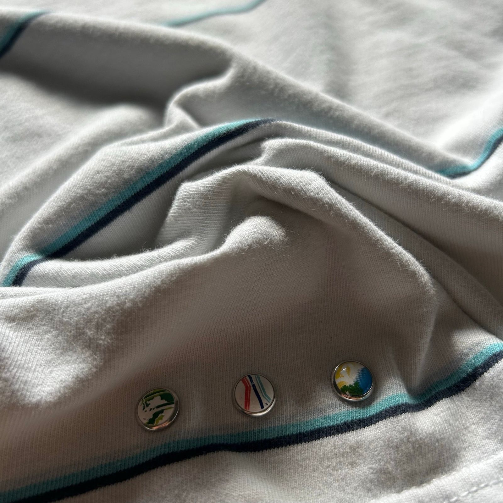 Rocawear Vintage y2k Rocawear Striped Long Sleeve Polo rugby Shirt Size US XL / EU 56 / 4 - 3 Thumbnail