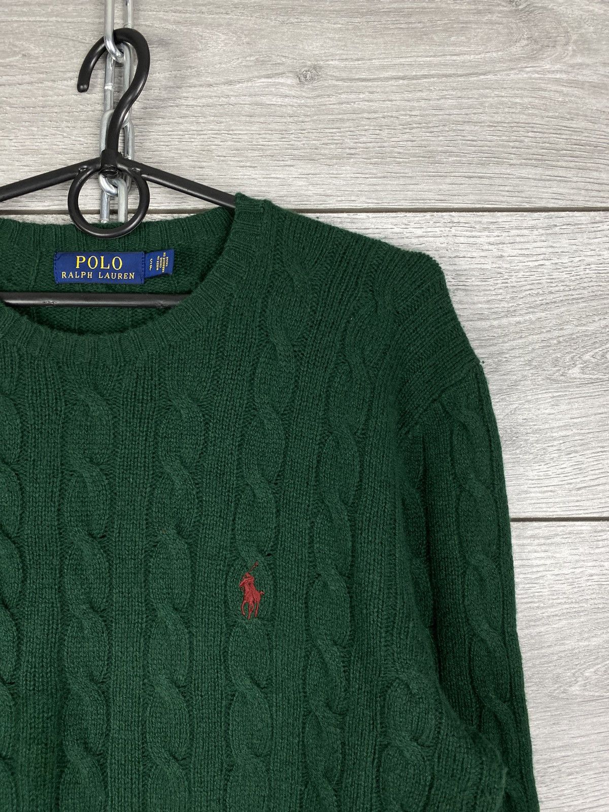 Polo Ralph Lauren Womans Vintage Polo Ralph Lauren Wool Knited Sweater Size S / US 4 / IT 40 - 3 Thumbnail