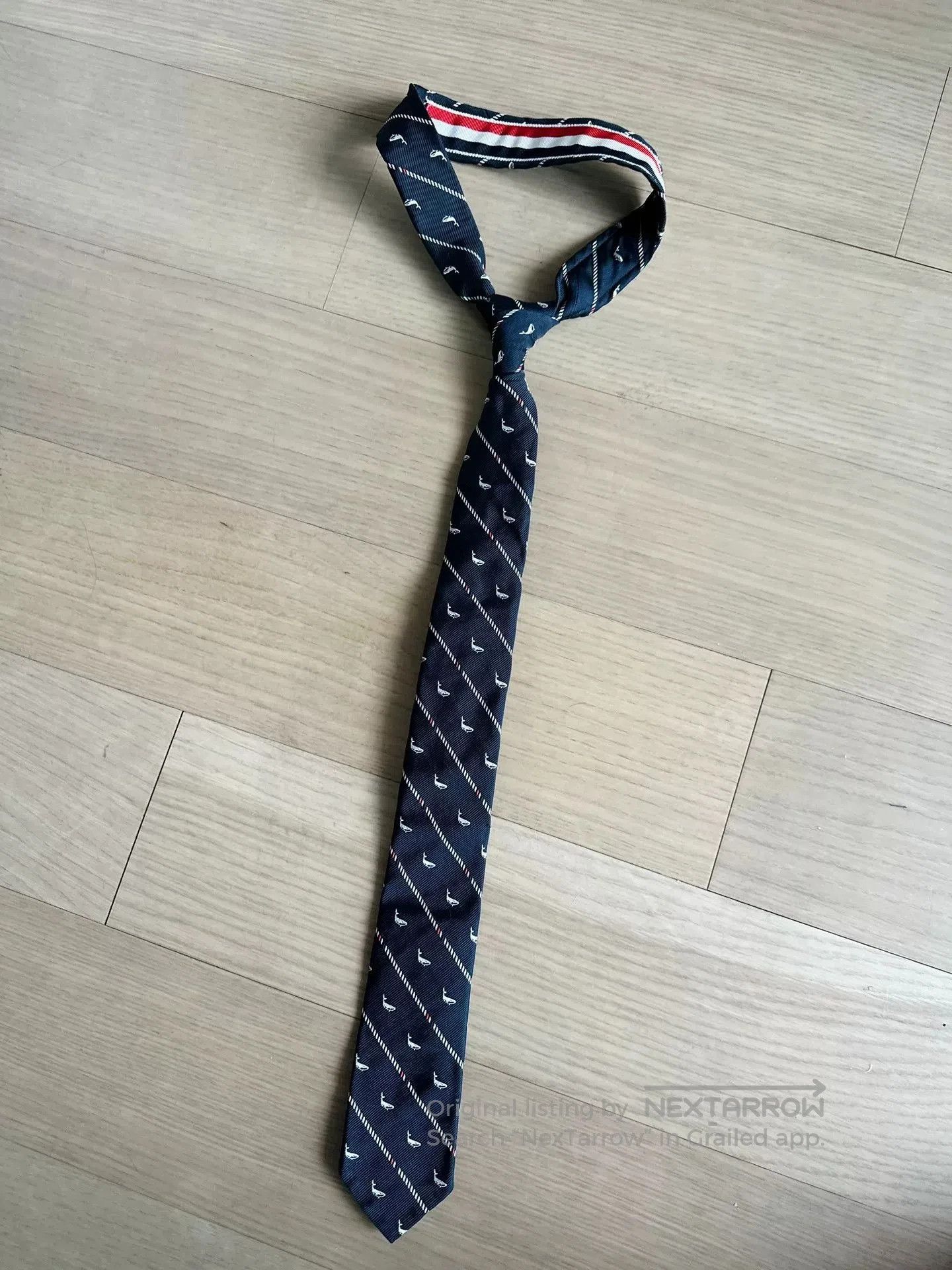 Thom Browne Thom Browne SS14 Silk Tie. Size ONE SIZE - 5 Thumbnail