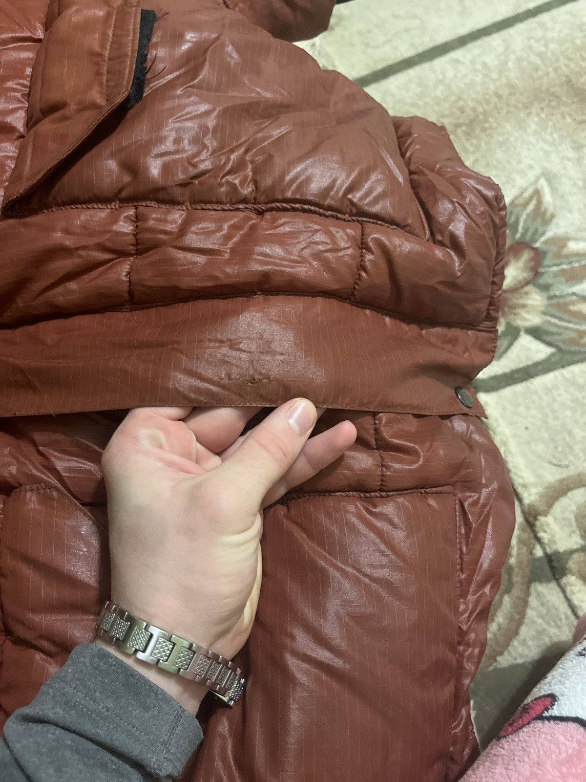 Mountain Equipment Vintage Mountain Equipment Puffer Jacket BrownHooded Outdoor Size US L / EU 52-54 / 3 - 8 Thumbnail