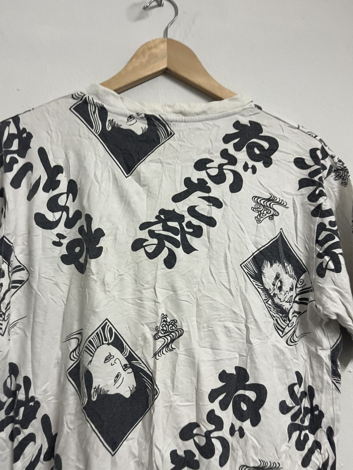 Japanese Brand 💥Japanese Brand Full Printed Geisha Sukajan Gaijin Tee Size US M / EU 48-50 / 2 - 11 Thumbnail