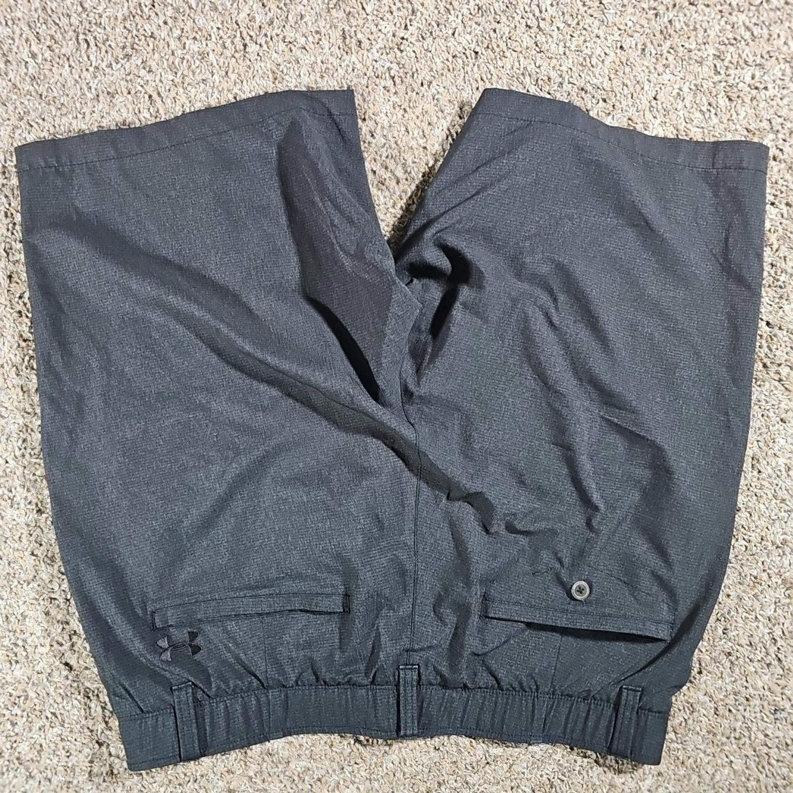 Under Armour Under Armour Golf Shorts Mens 36 Charcoal Gray HeatGear Size US 36 / EU 52 - 7 Thumbnail