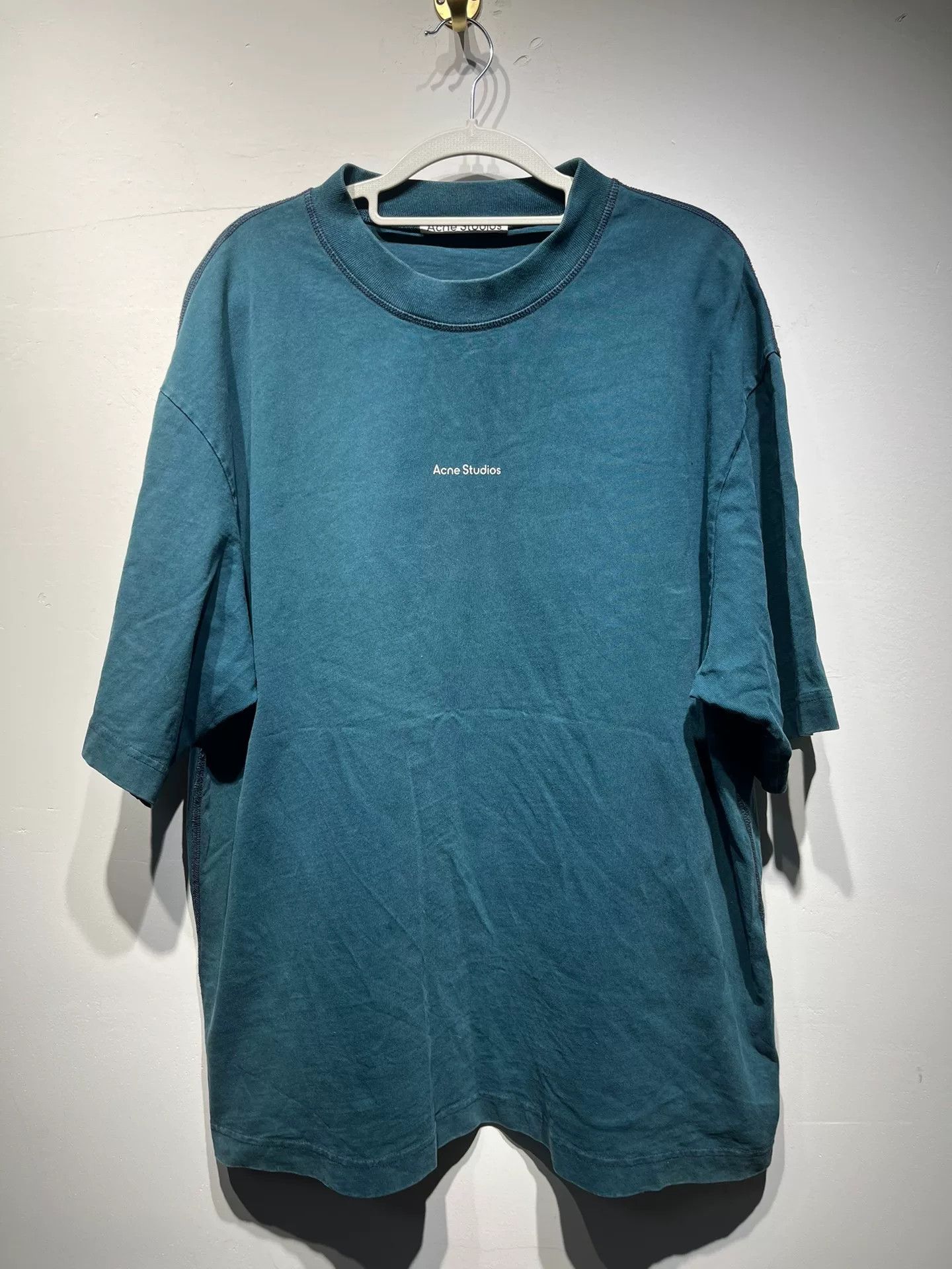 Acne Studios Acne Studios Printed Blue T-Shirt XL Men Size US XL / EU 56 / 4 - 1 Thumbnail