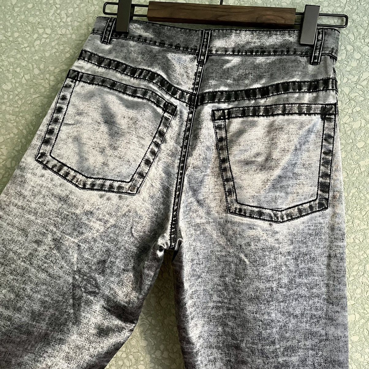 Ann Demeulemeester SS01 Silver 5-Pocket Pants Size US 28 / EU 44 - 4 Thumbnail