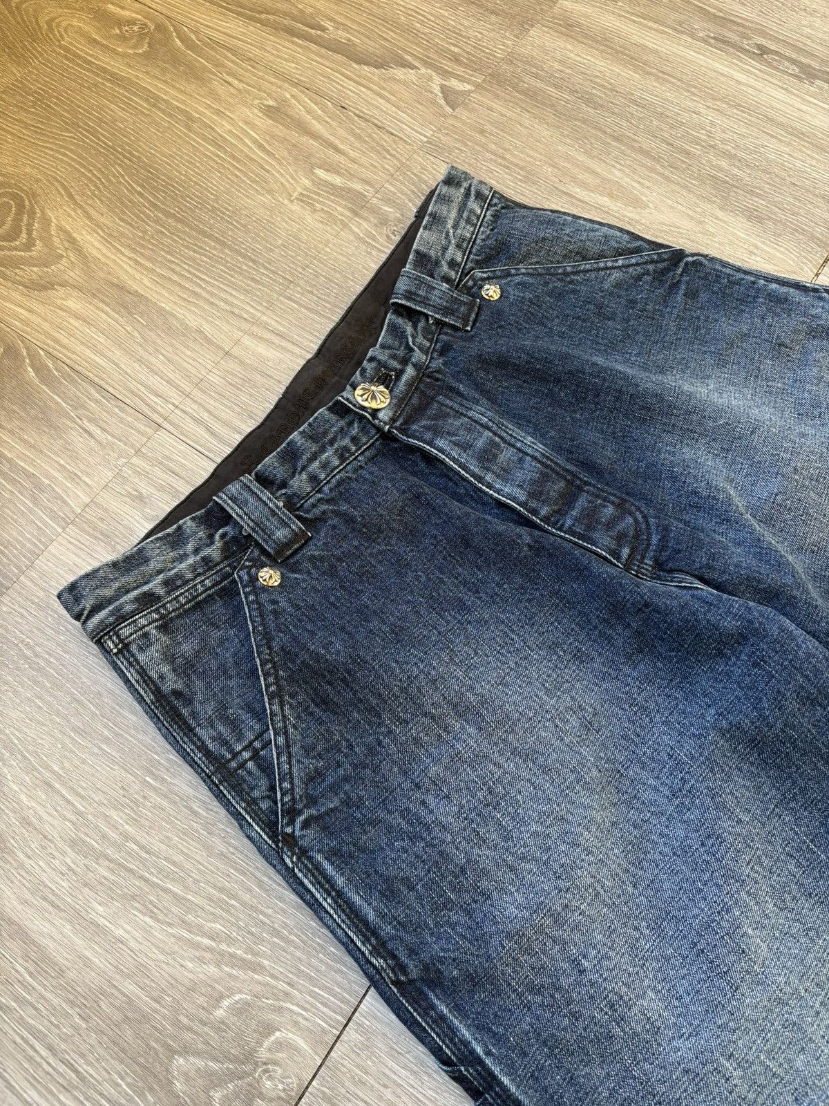 Chrome Hearts Chrome Hearts Blue Turbo Carpenters Size US 32 / EU 48 - 4 Thumbnail